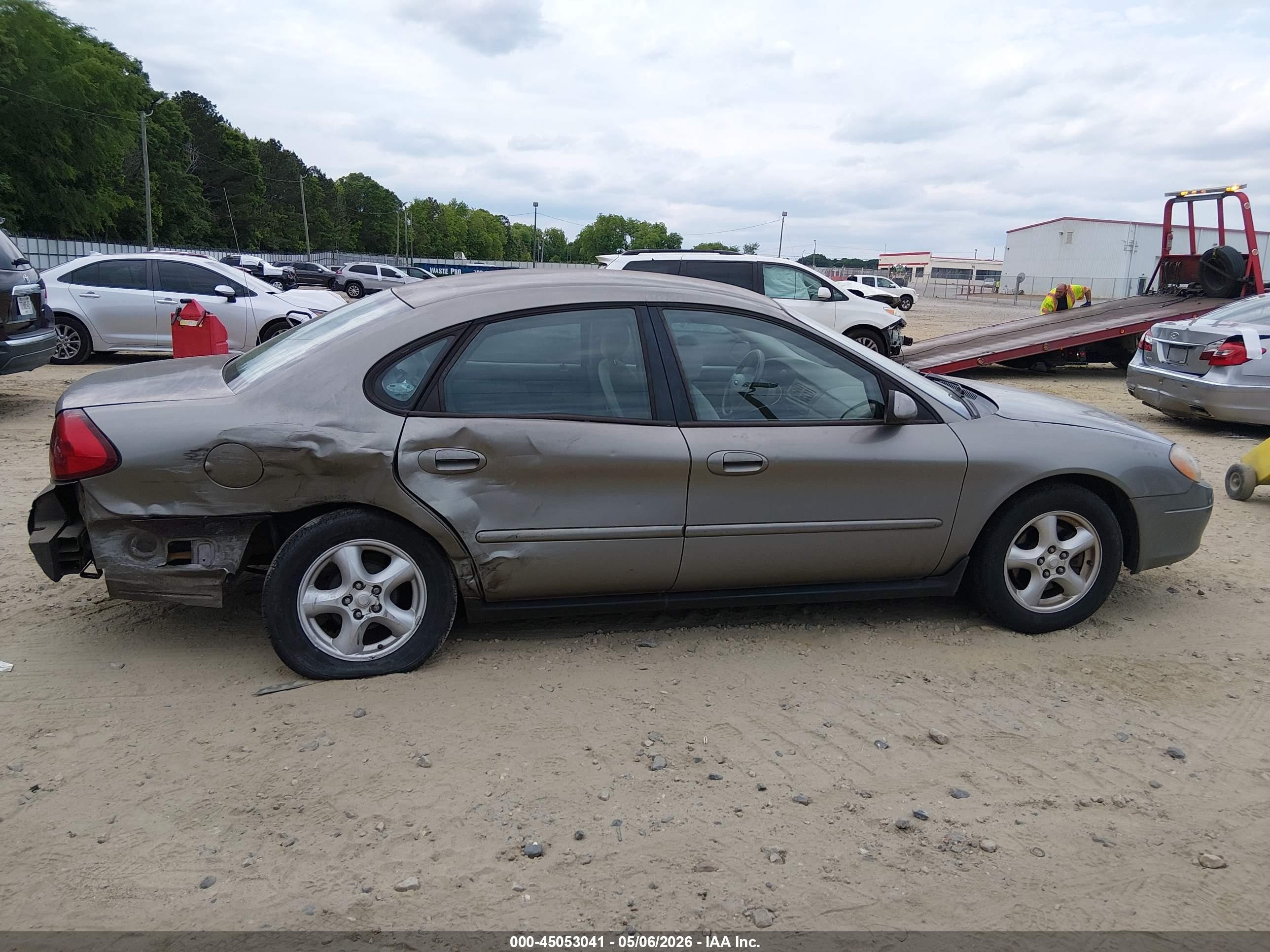 2003 Ford Taurus Ses Gray vin: 1FAFP552X3G272229