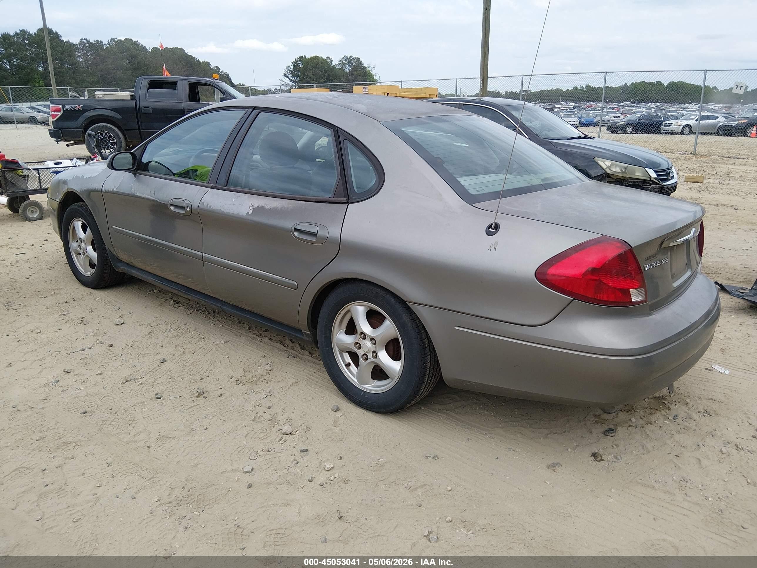 2003 Ford Taurus Ses Gray vin: 1FAFP552X3G272229