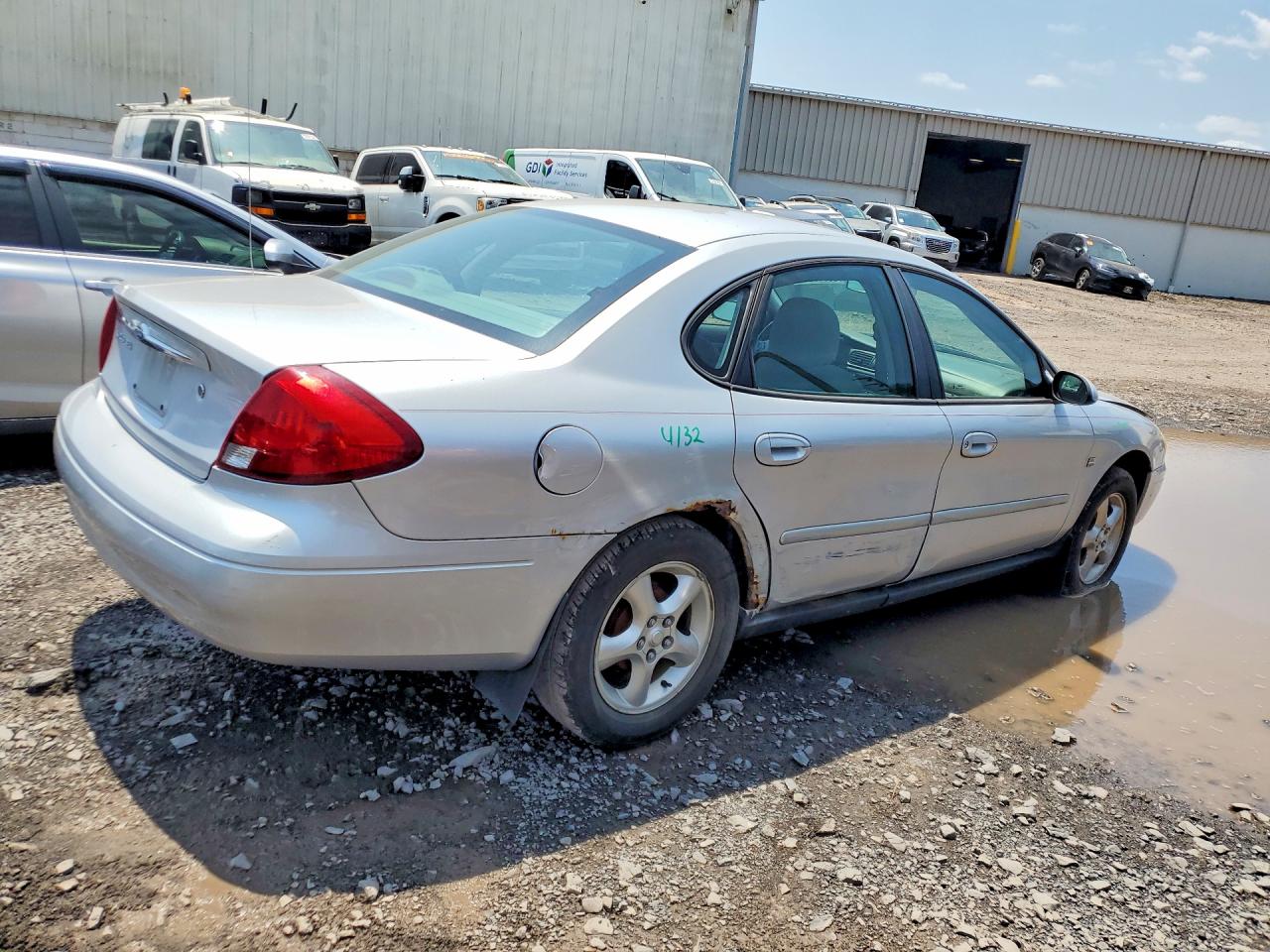 2001 Ford Taurus Ses Silver vin: 1FAFP55S01A150222