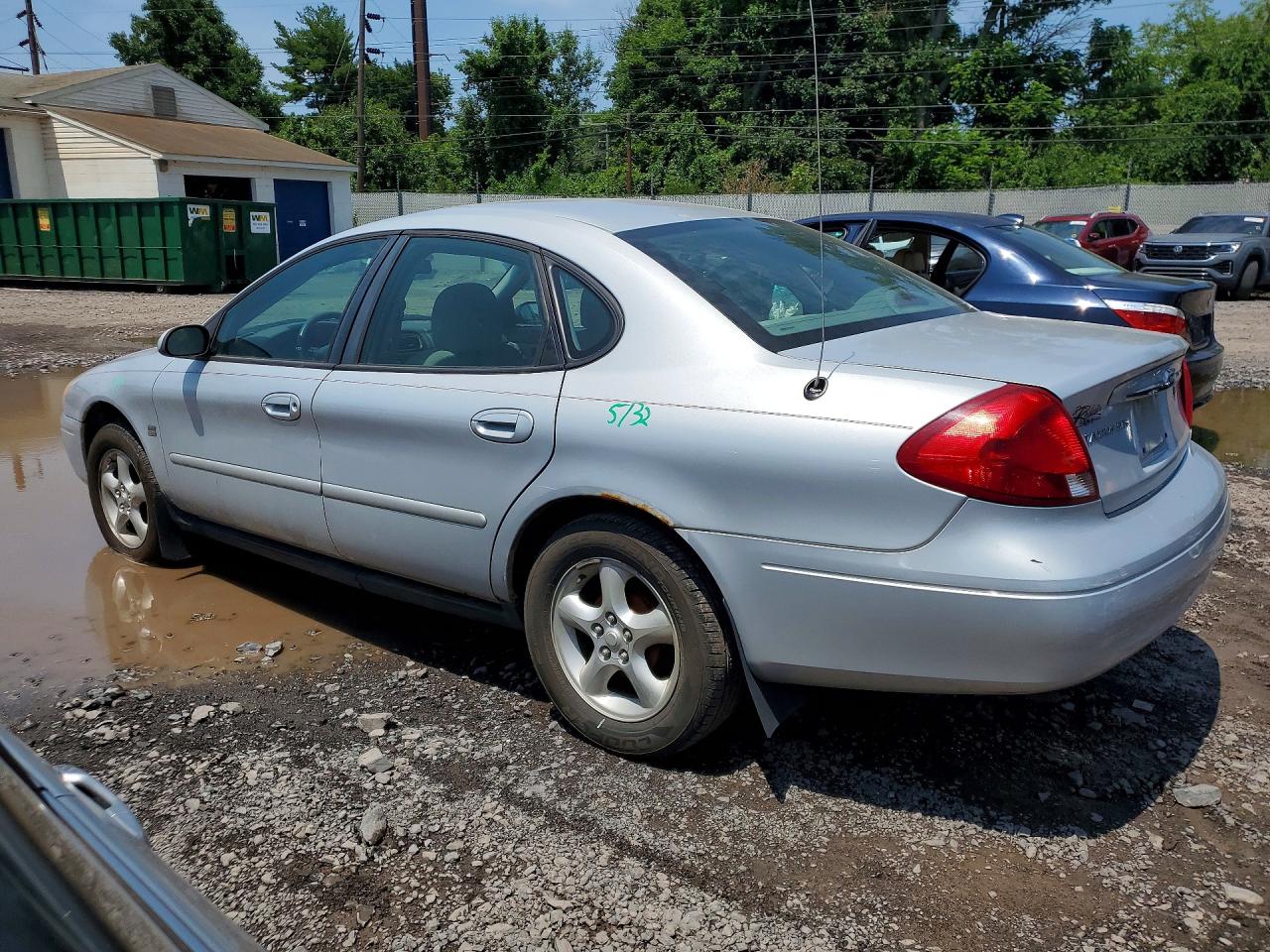 2001 Ford Taurus Ses Silver vin: 1FAFP55S01A150222