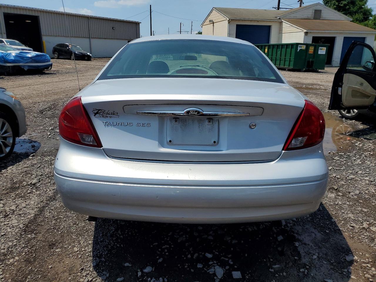 2001 Ford Taurus Ses Silver vin: 1FAFP55S01A150222