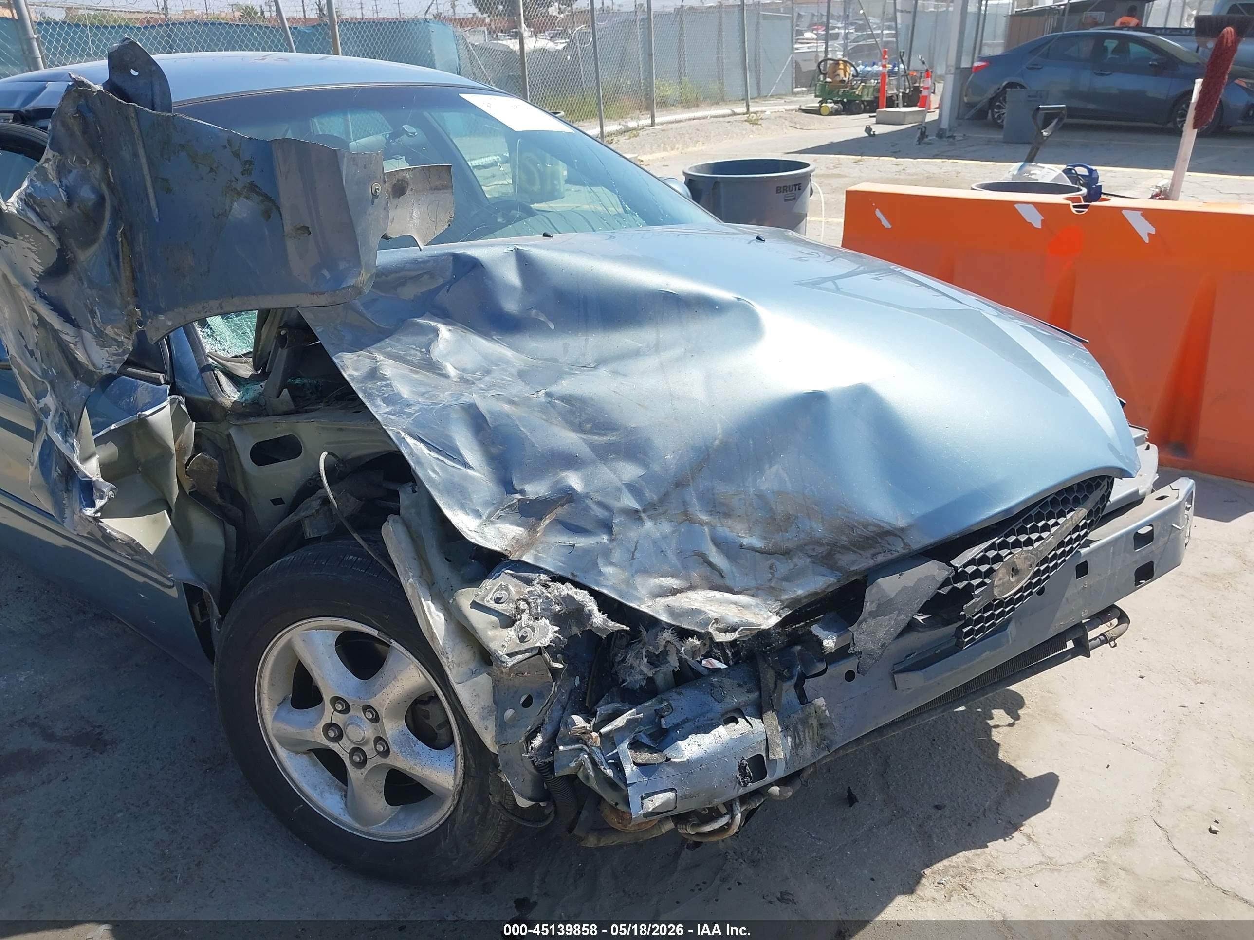 2001 Ford Taurus Ses Синий vin: 1FAFP55S01G133496