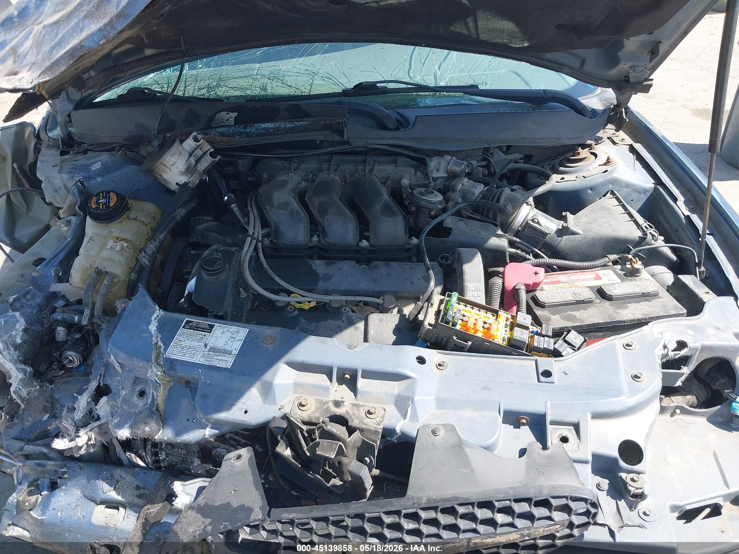 2001 Ford Taurus Ses Синий vin: 1FAFP55S01G133496