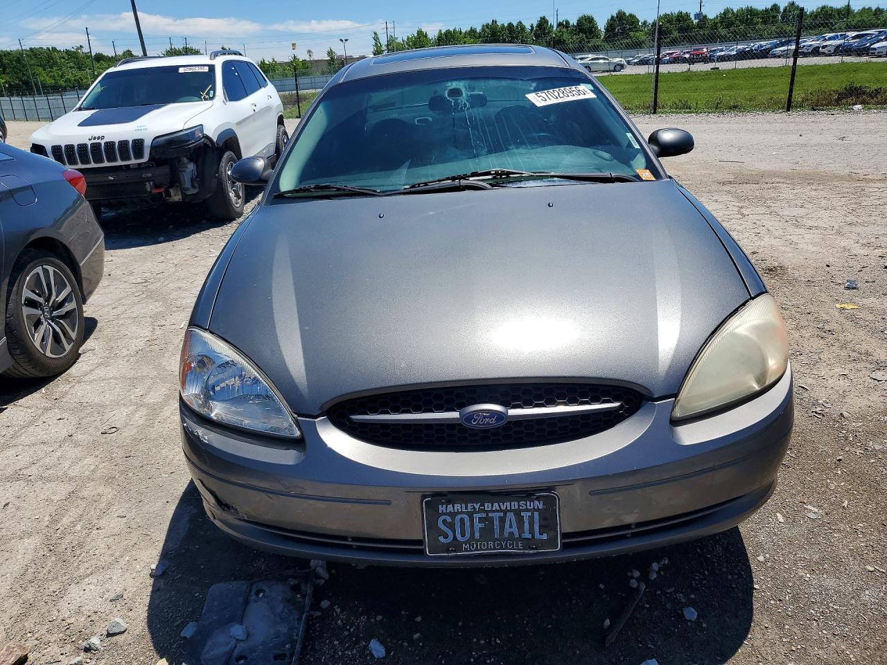 2003 Ford Taurus Ses Gray vin: 1FAFP55S03G145795