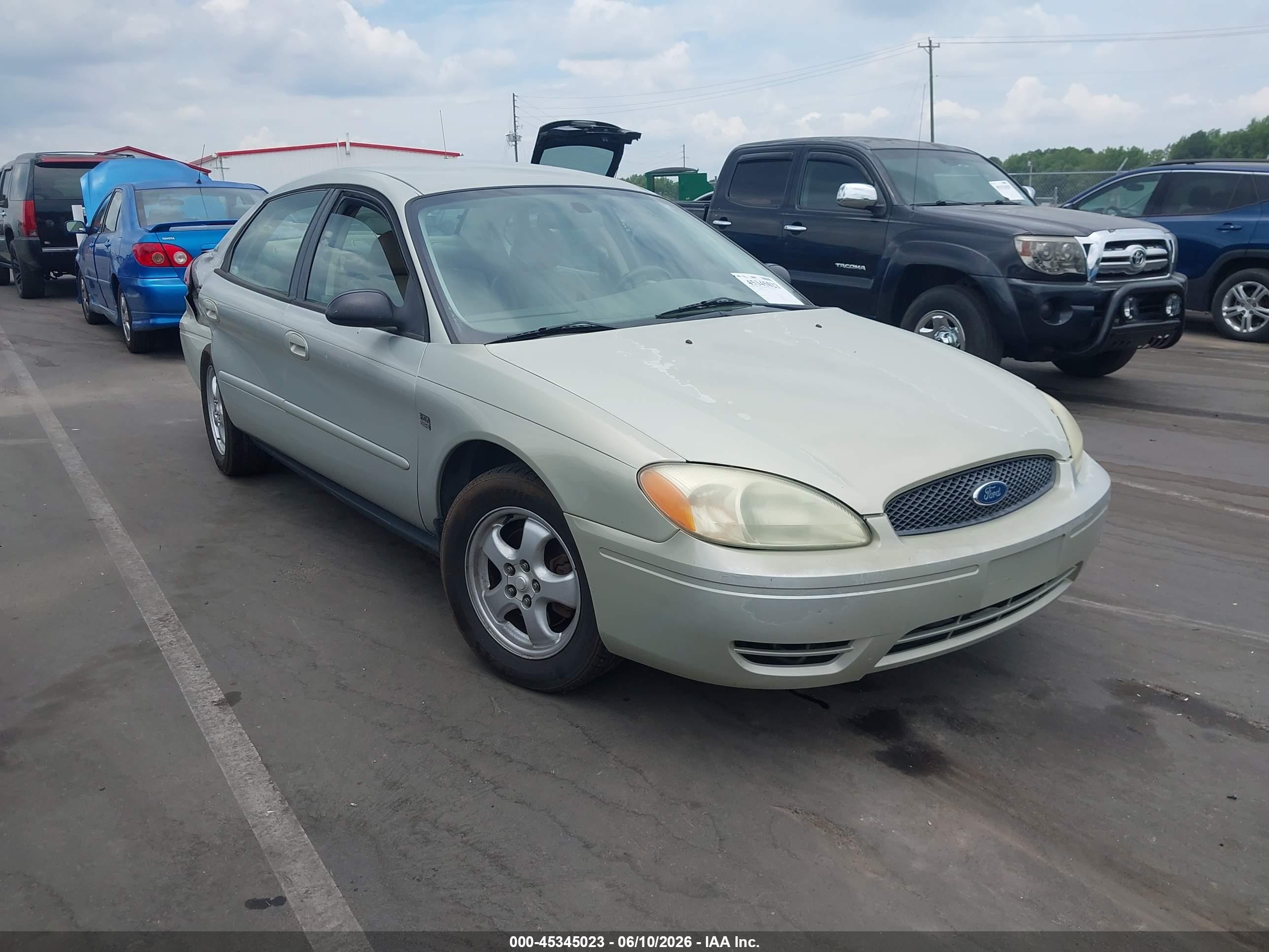 2004 Ford Taurus Ses Silver vin: 1FAFP55S04A188134
