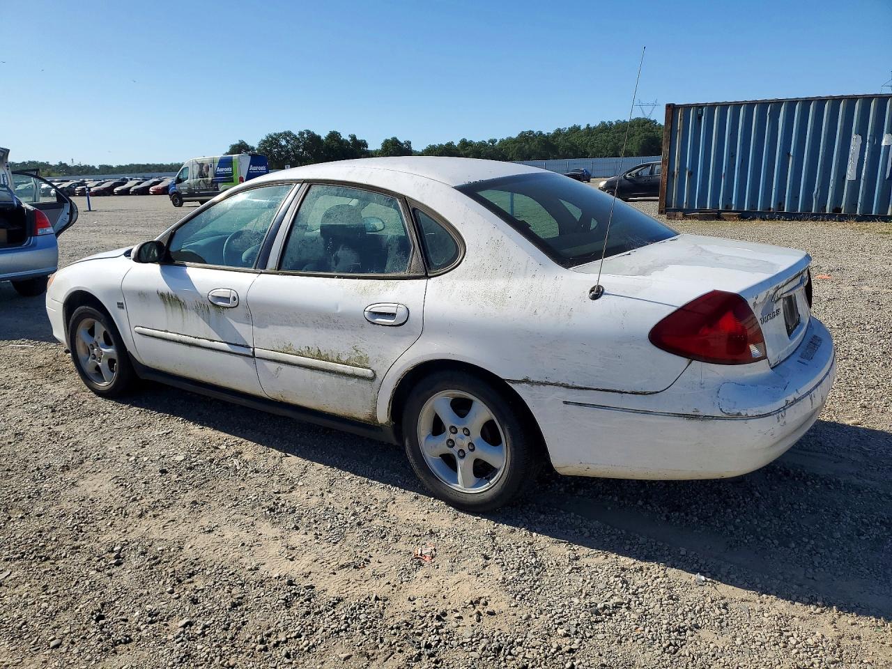 2000 Ford Taurus Ses White vin: 1FAFP55S1YG177095
