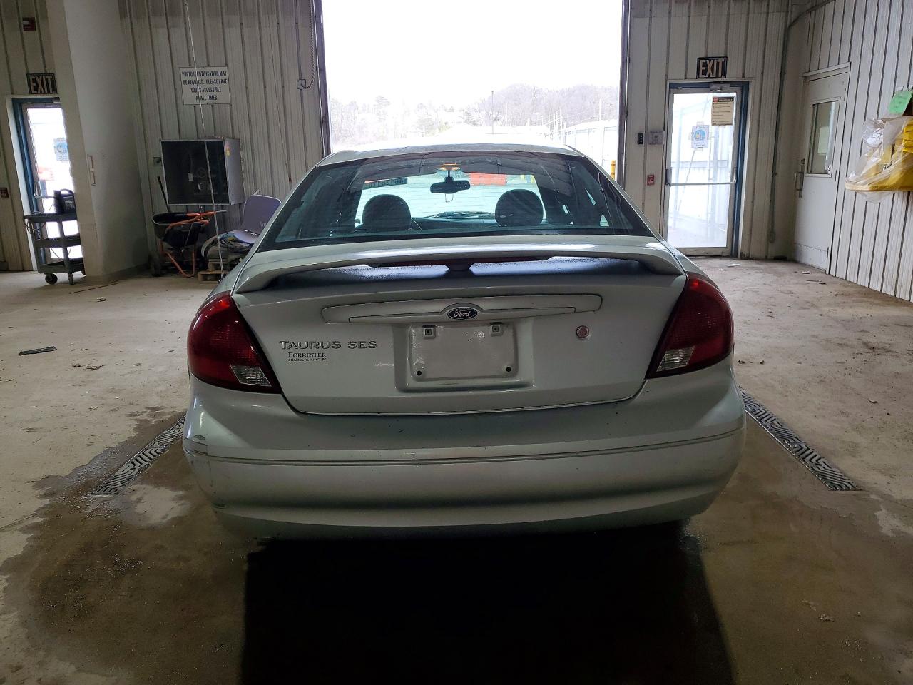 2002 Ford Taurus Ses Silver vin: 1FAFP55S42G271687
