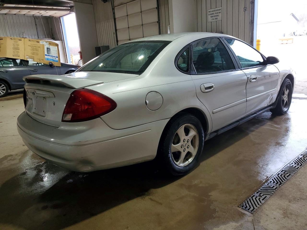2002 Ford Taurus Ses Silver vin: 1FAFP55S42G271687