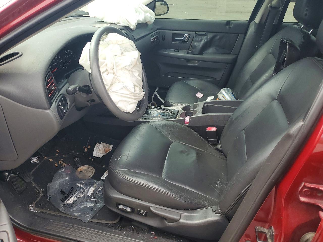 2002 Ford Taurus Ses Бордовый vin: 1FAFP55S52G277644