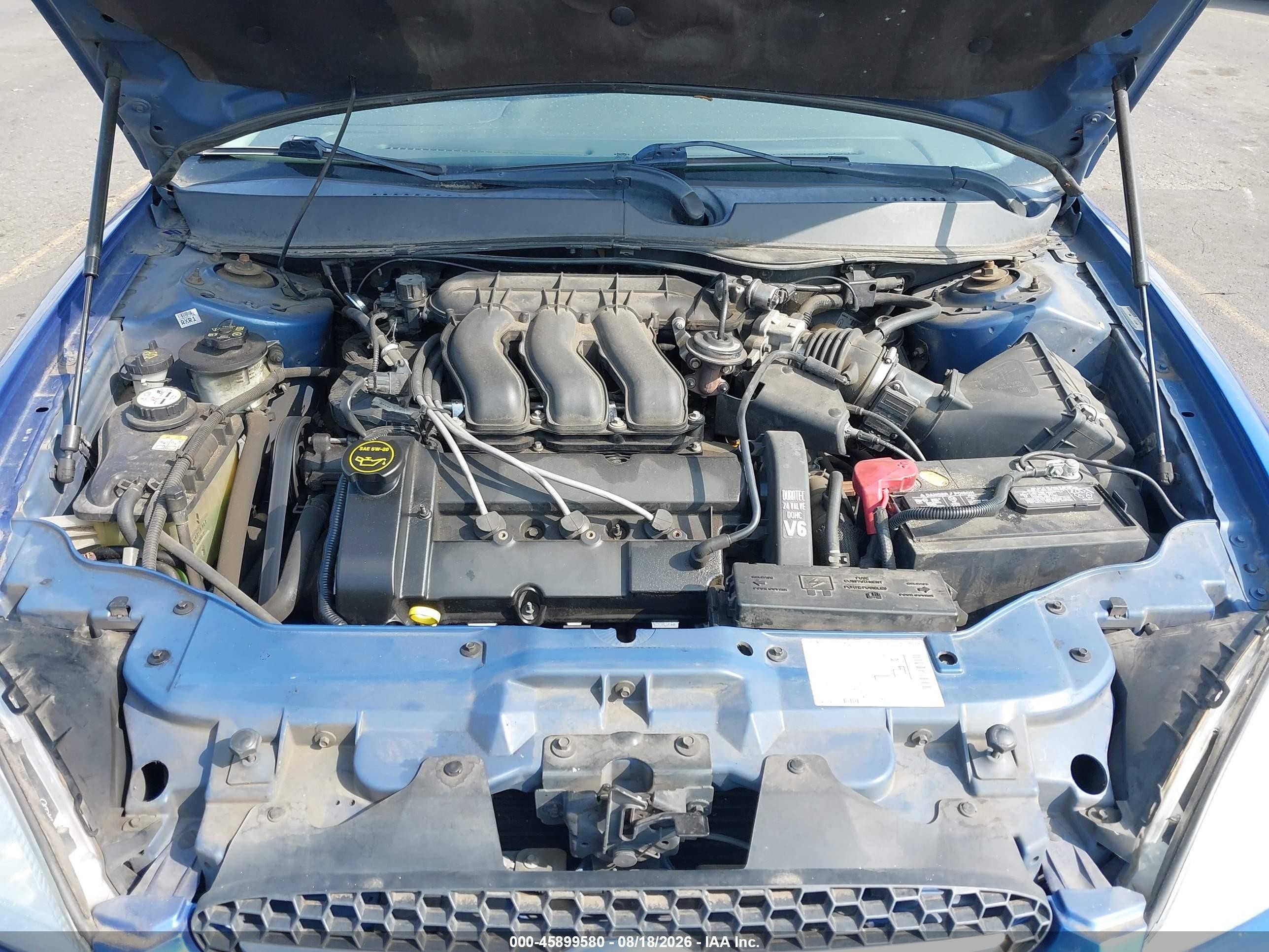 2003 Ford Taurus Ses Blue vin: 1FAFP55S53A183218