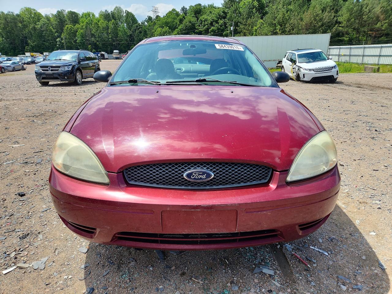 2004 Ford Taurus Ses Red vin: 1FAFP55S54A179817