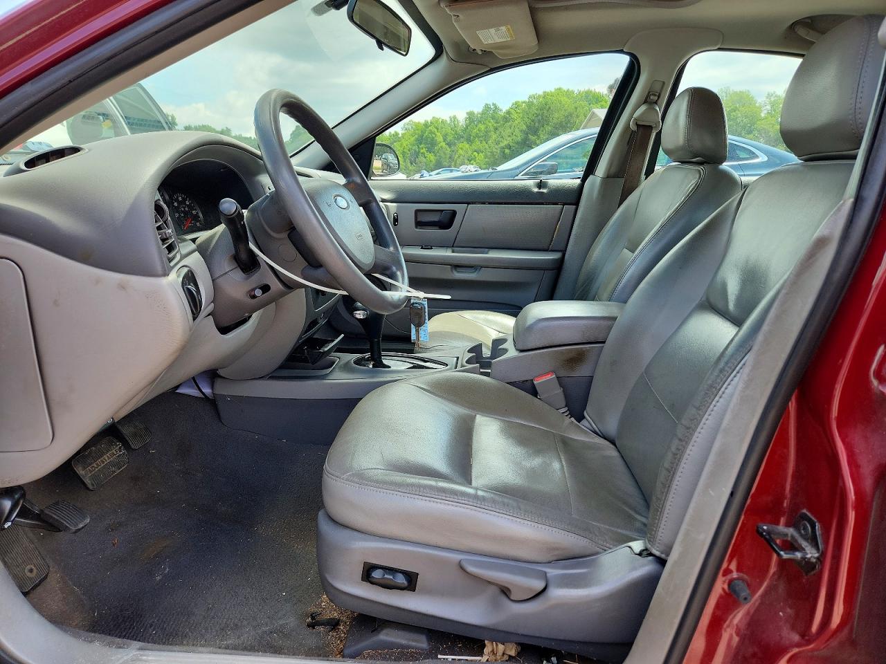 2004 Ford Taurus Ses Red vin: 1FAFP55S54A179817