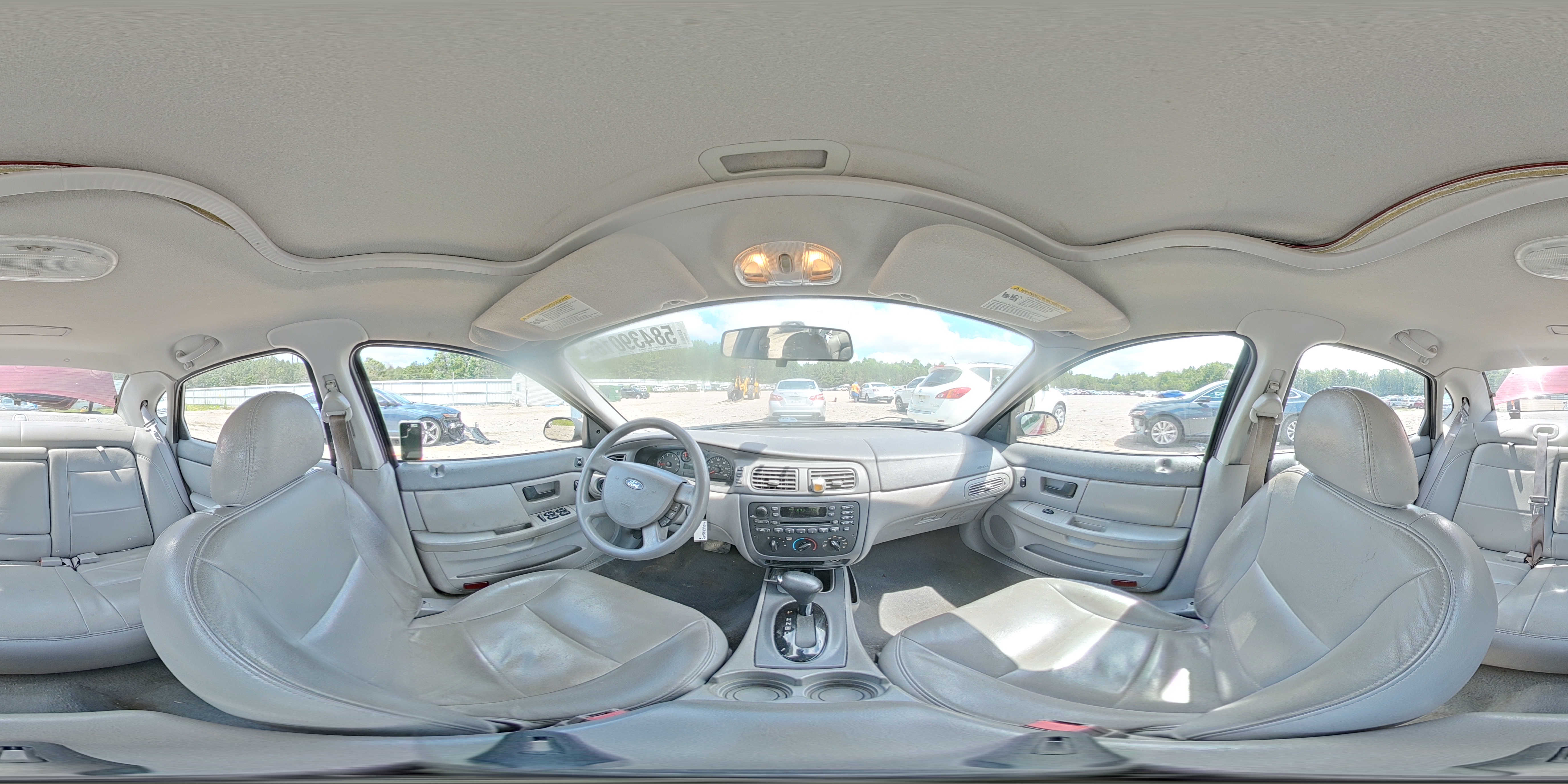 2004 Ford Taurus Ses Red vin: 1FAFP55S54A179817