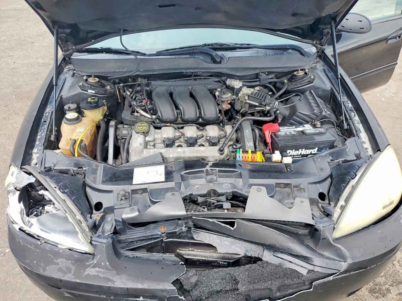 2004 Ford Taurus Ses Black vin: 1FAFP55S54G144448