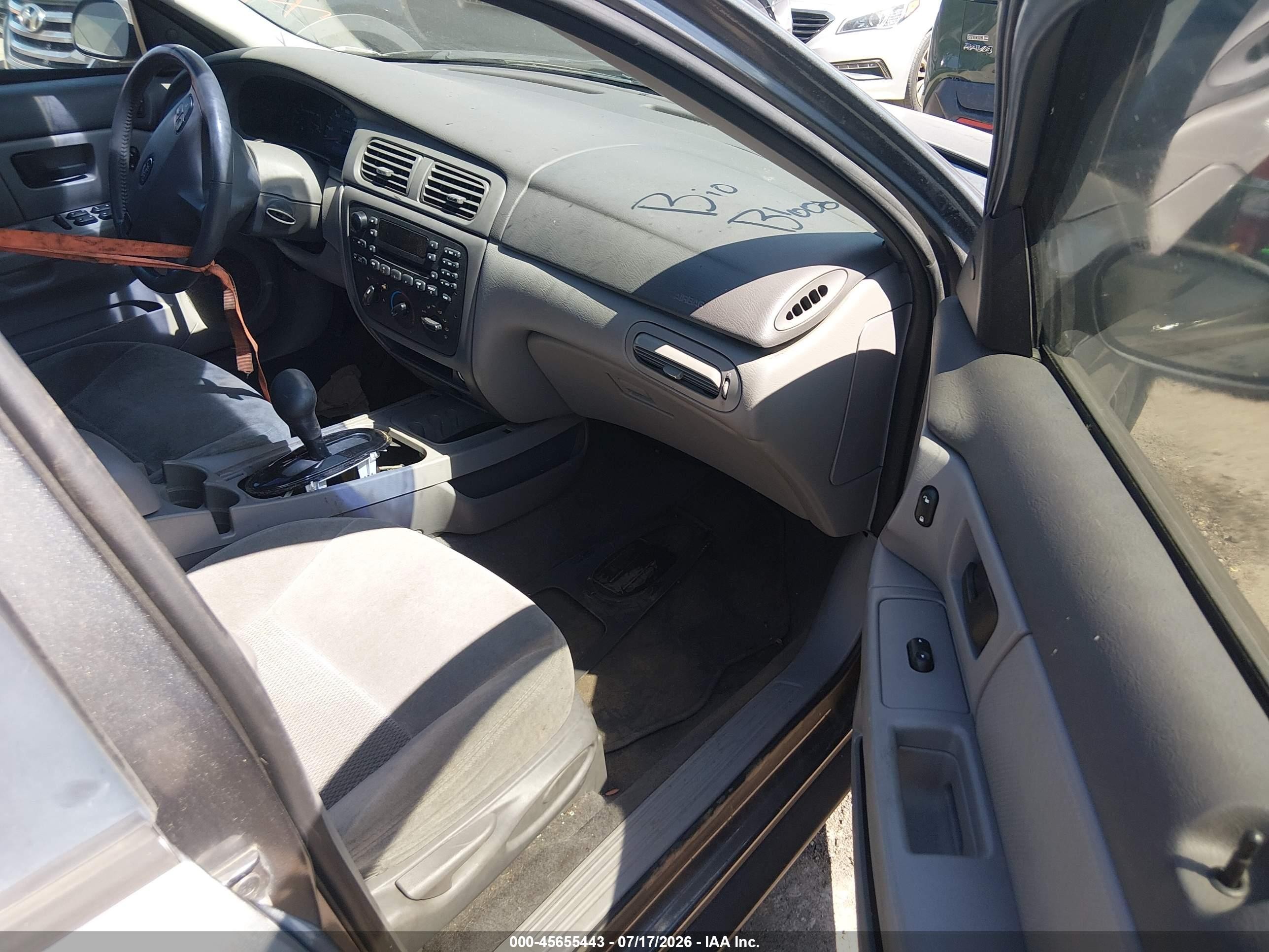 2003 Ford Taurus Ses Gold vin: 1FAFP55S63G221472