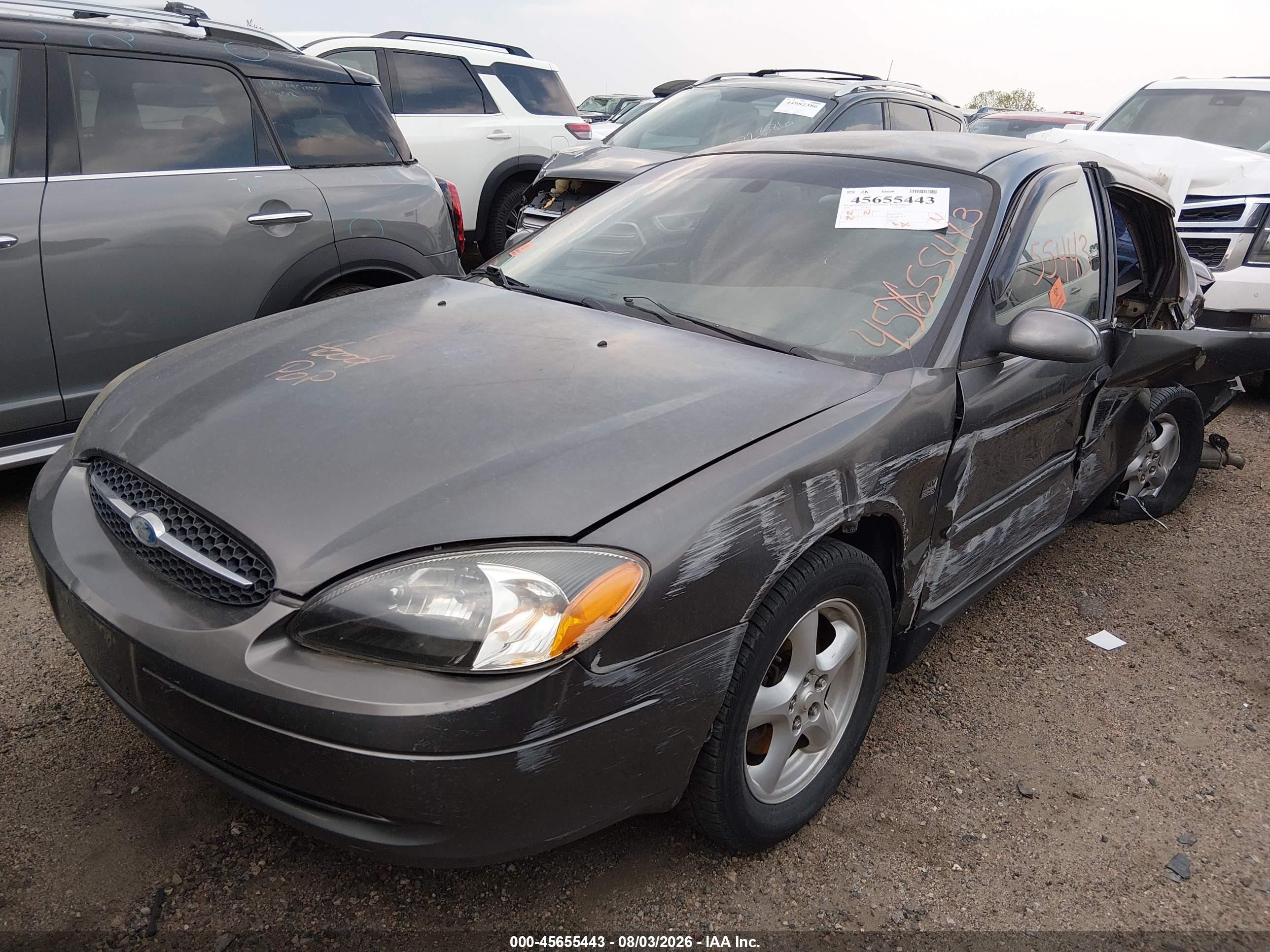 2003 Ford Taurus Ses Gold vin: 1FAFP55S63G221472