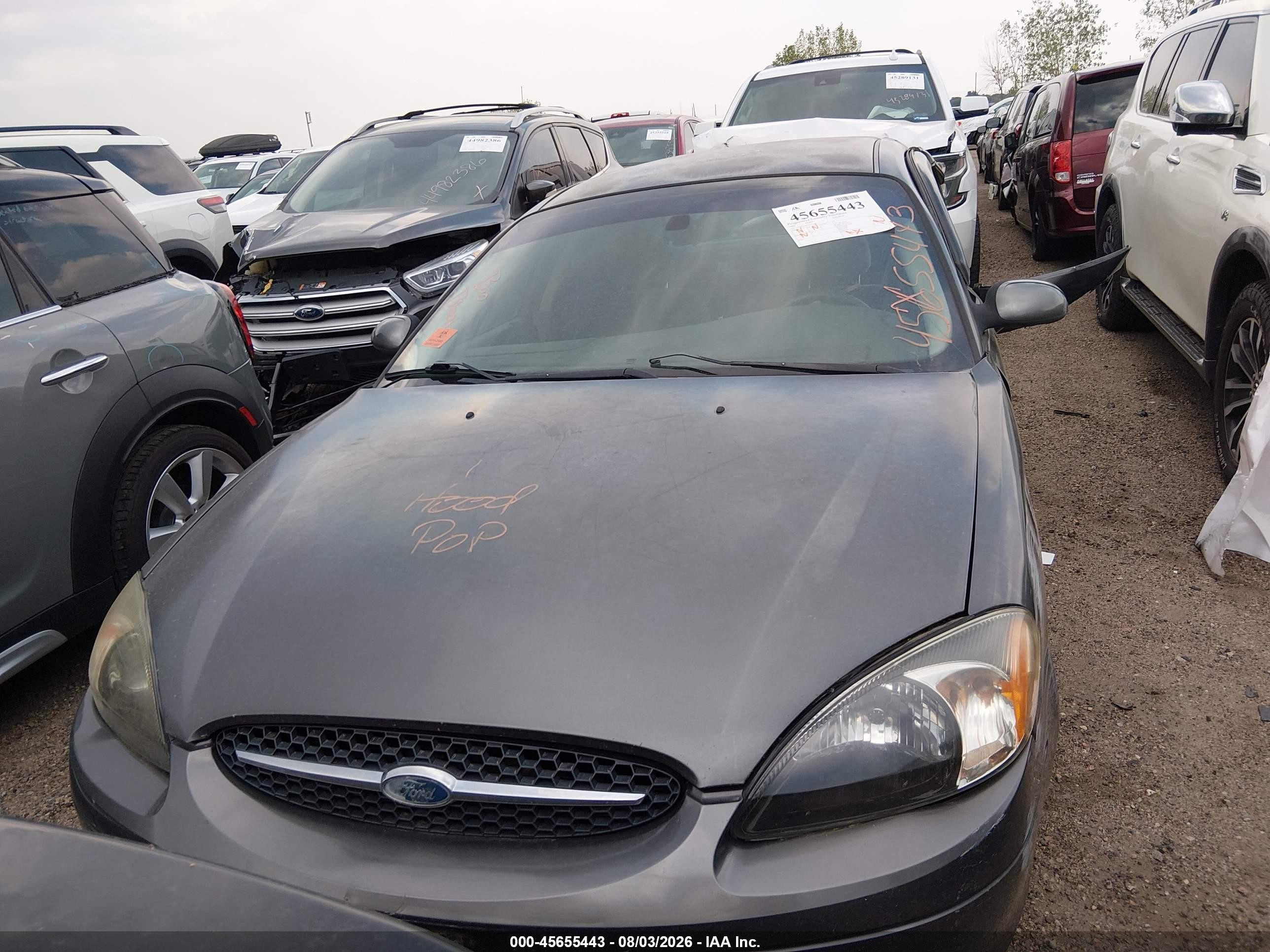 2003 Ford Taurus Ses Gold vin: 1FAFP55S63G221472