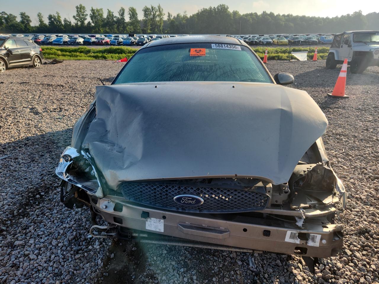 2004 Ford Taurus Ses Желто-коричневый vin: 1FAFP55S64A105905