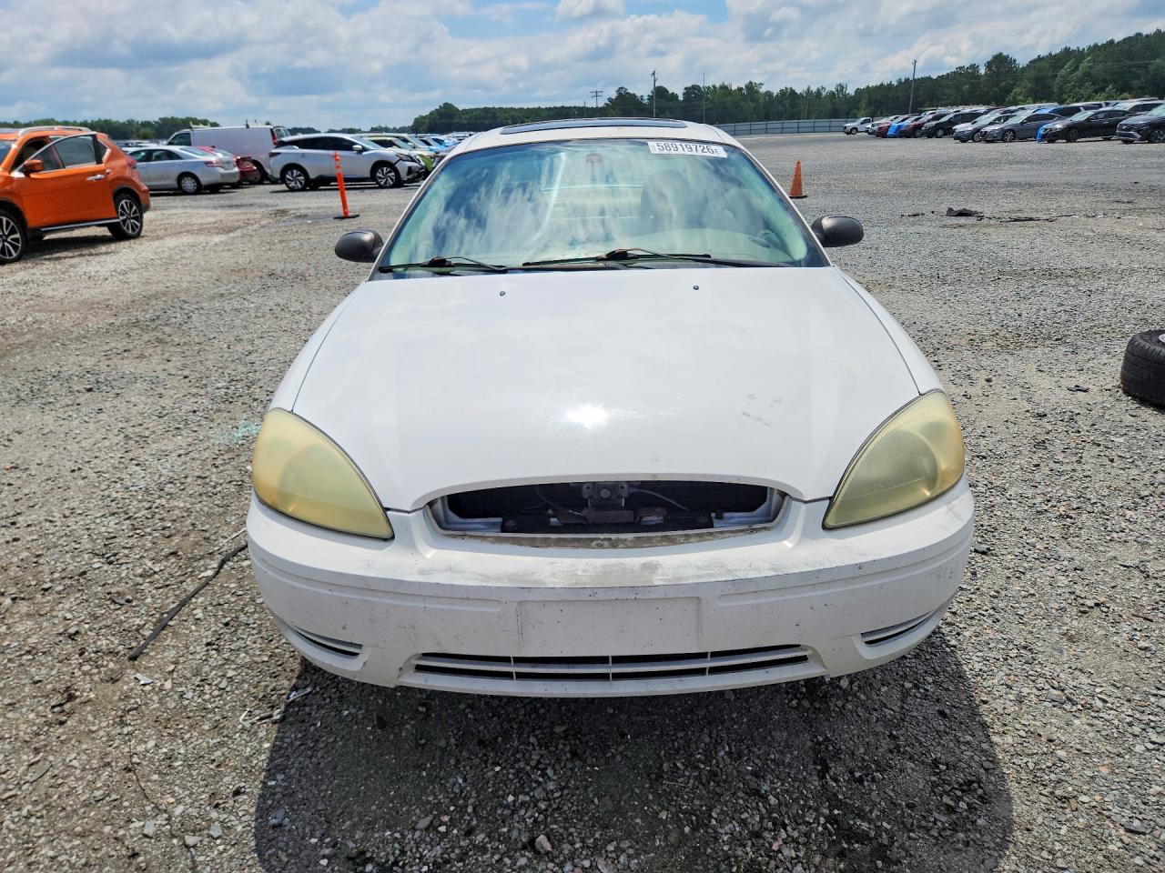 2004 Ford Taurus Ses White vin: 1FAFP55S64A167045