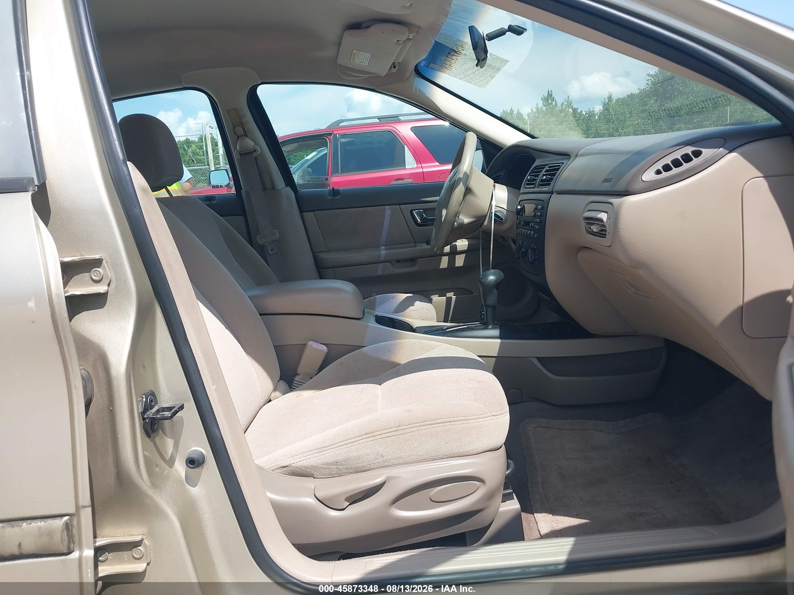 2000 Ford Taurus Ses Beige vin: 1FAFP55S7YA130267