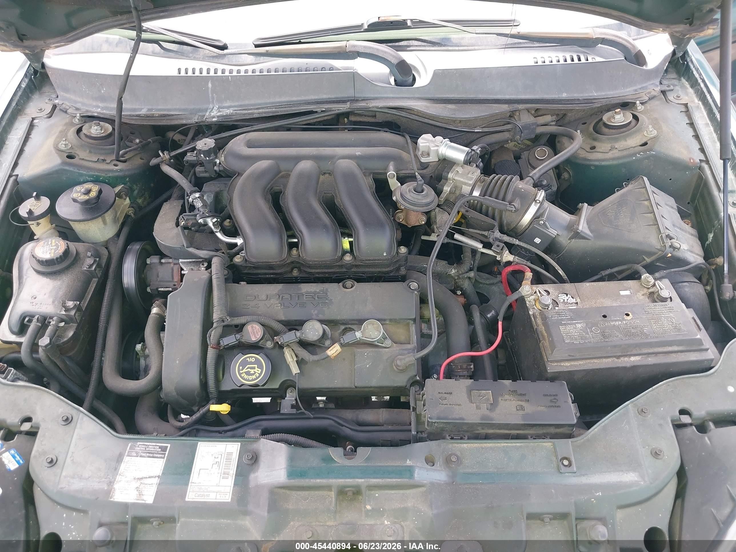 2000 Ford Taurus Ses Green vin: 1FAFP55S7YA187293