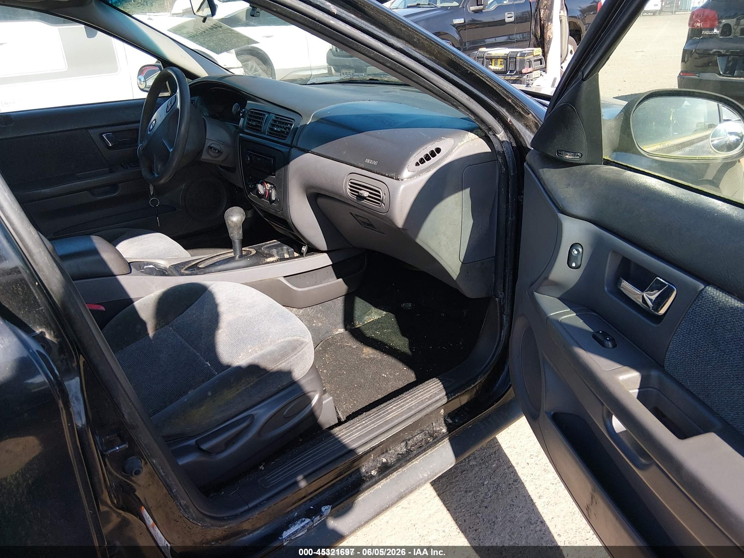 2000 Ford Taurus Ses Black vin: 1FAFP55S7YG246372