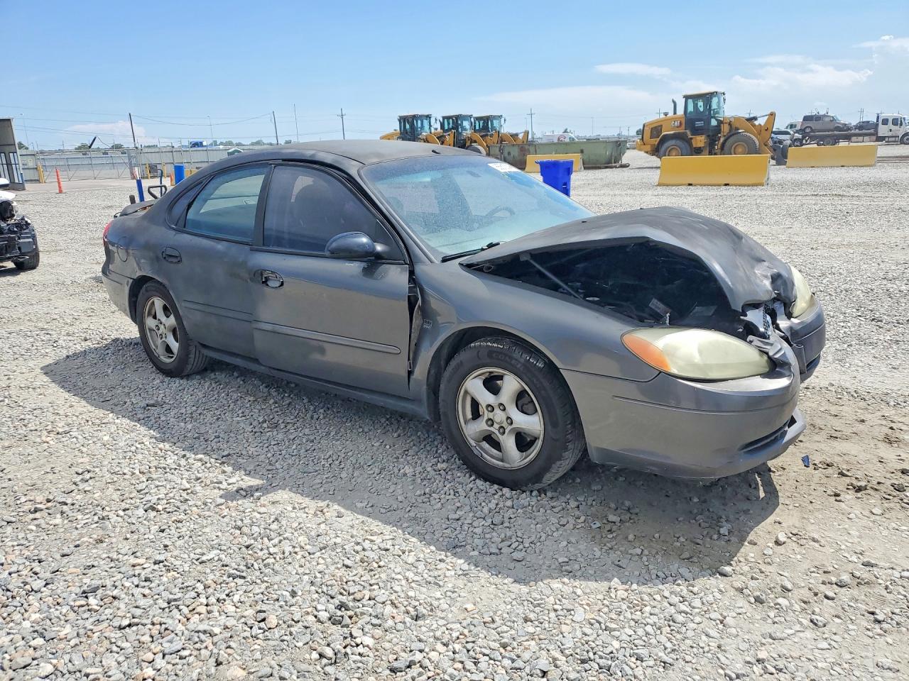 2002 Ford Taurus Ses Gray vin: 1FAFP55S82G214909