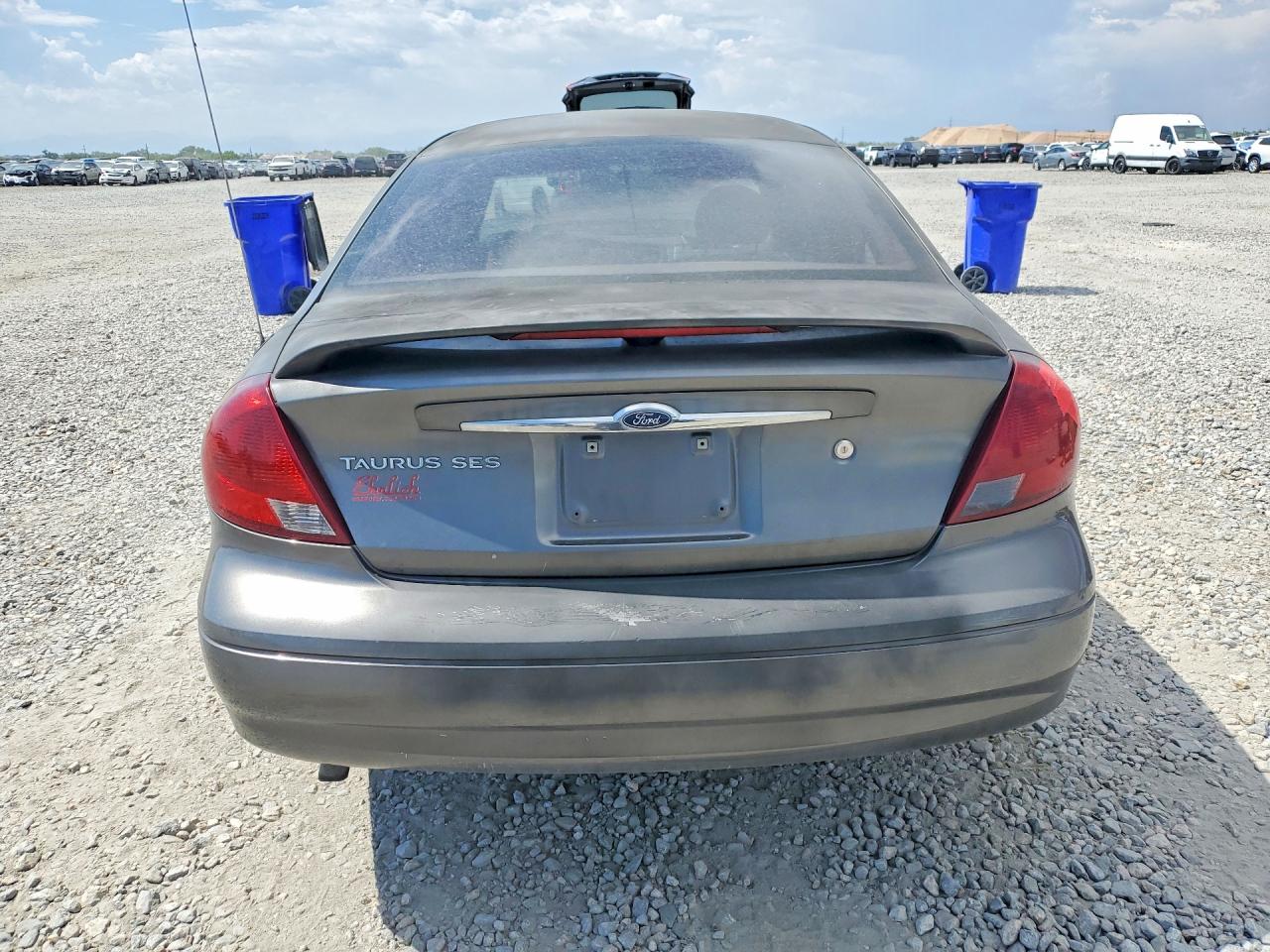 2002 Ford Taurus Ses Gray vin: 1FAFP55S82G214909
