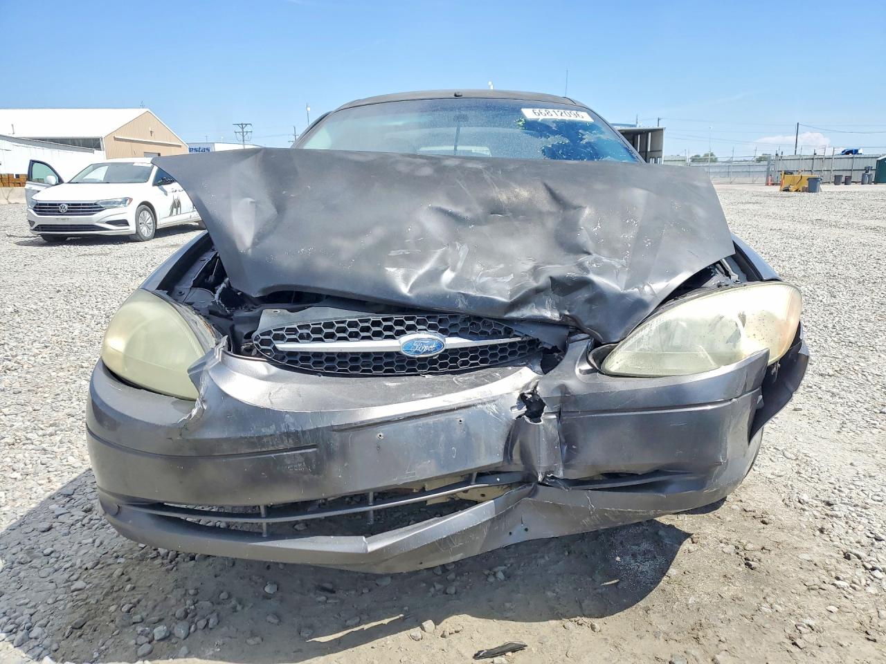 2002 Ford Taurus Ses Gray vin: 1FAFP55S82G214909