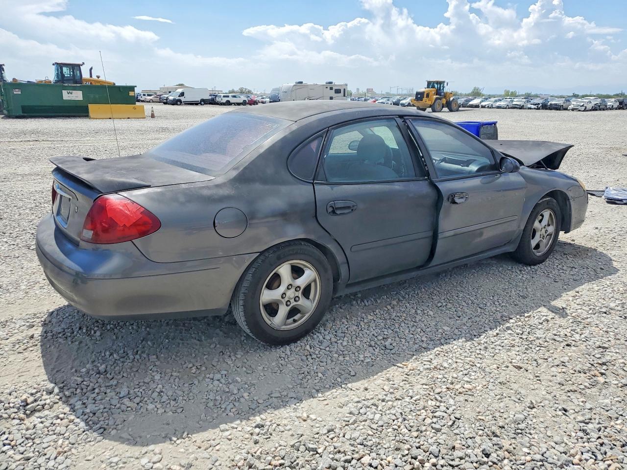 2002 Ford Taurus Ses Gray vin: 1FAFP55S82G214909