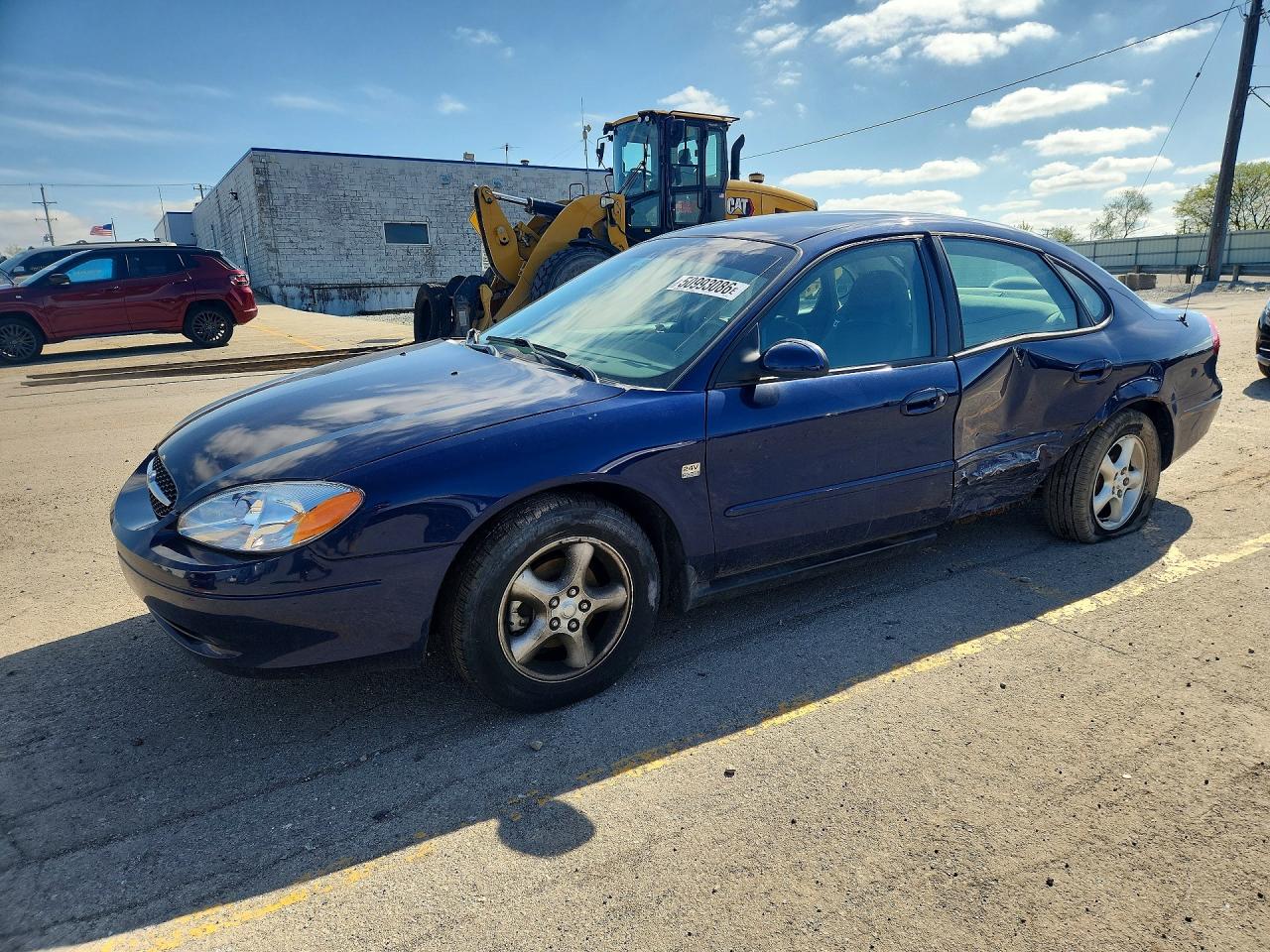 2000 Ford Taurus Ses Blue vin: 1FAFP55S8YG205166