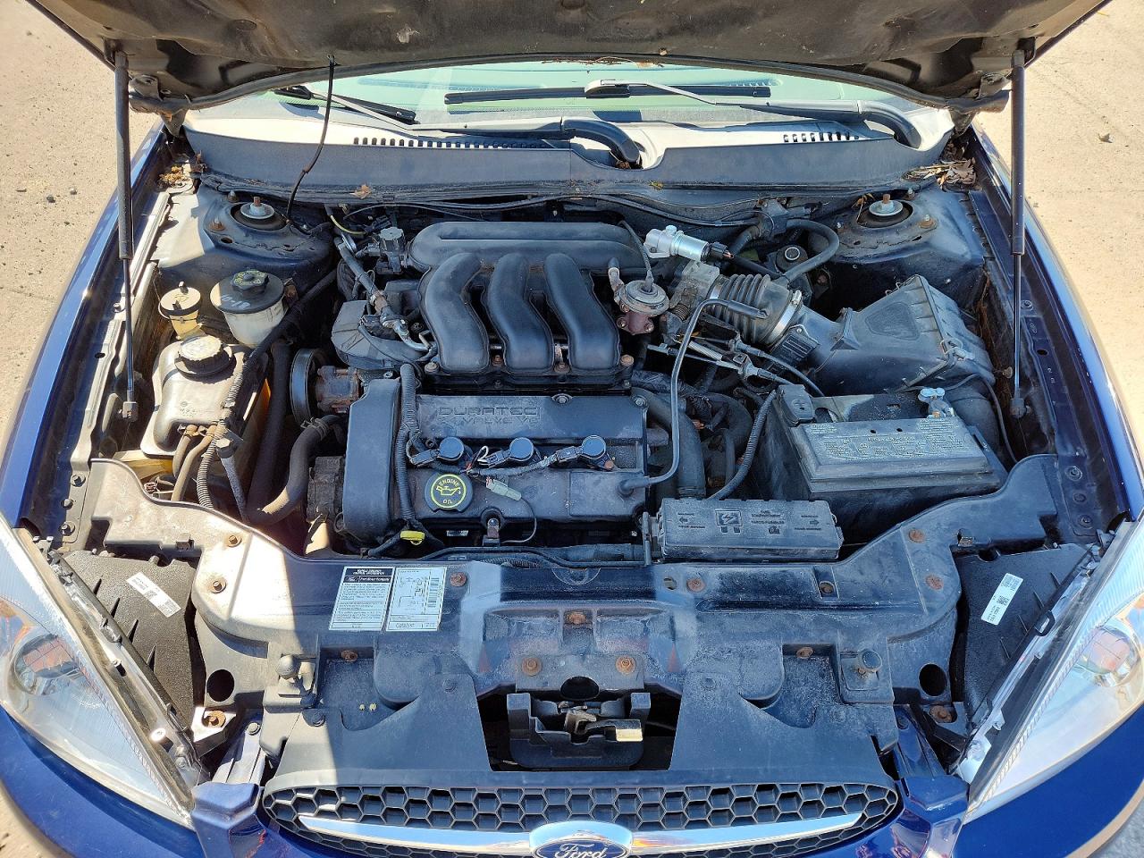 2000 Ford Taurus Ses Blue vin: 1FAFP55S8YG205166