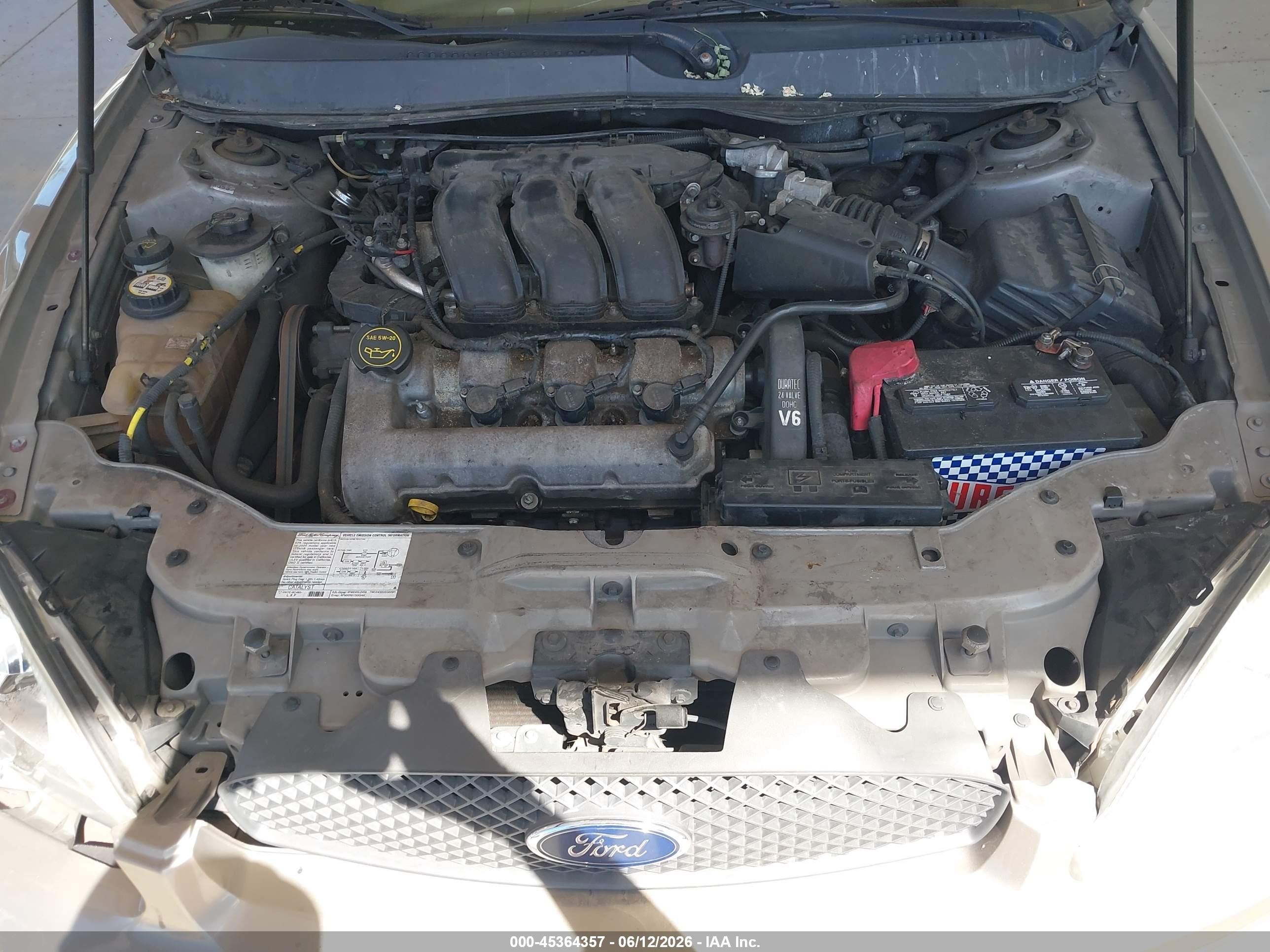 2004 Ford Taurus Ses Желто-коричневый vin: 1FAFP55S94G196584