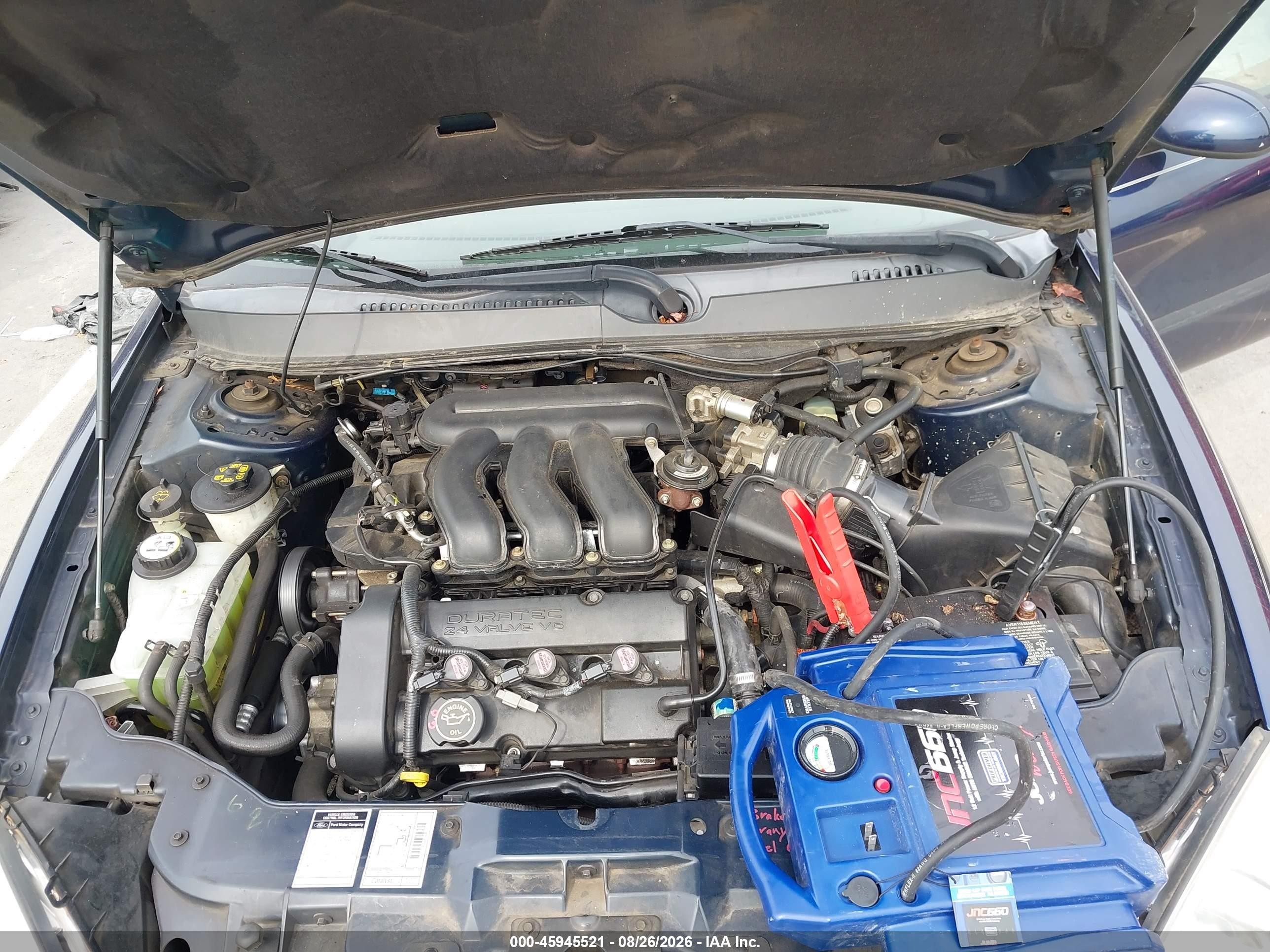 2000 Ford Taurus Ses Navy vin: 1FAFP55S9YA213117