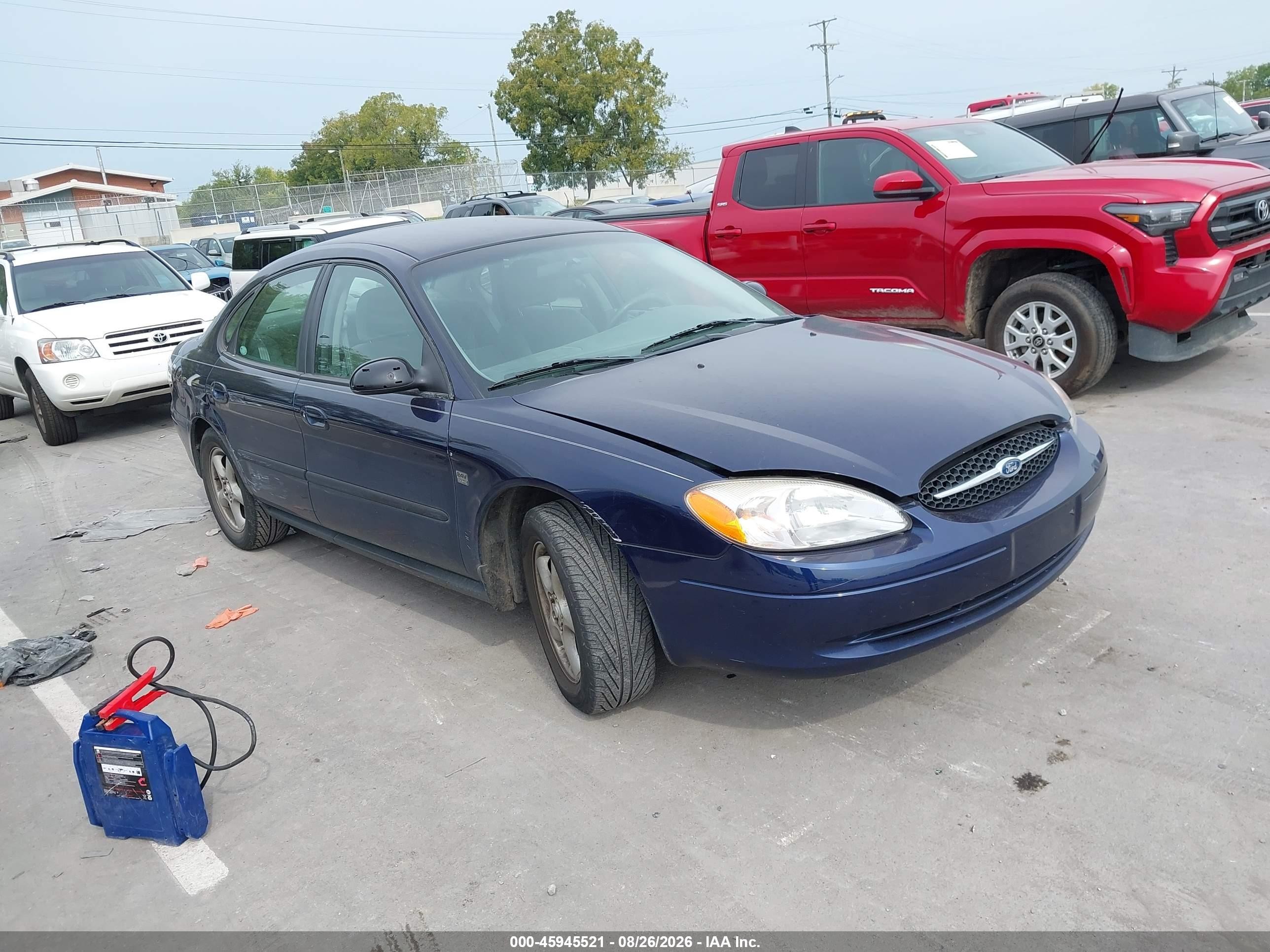 2000 Ford Taurus Ses Navy vin: 1FAFP55S9YA213117