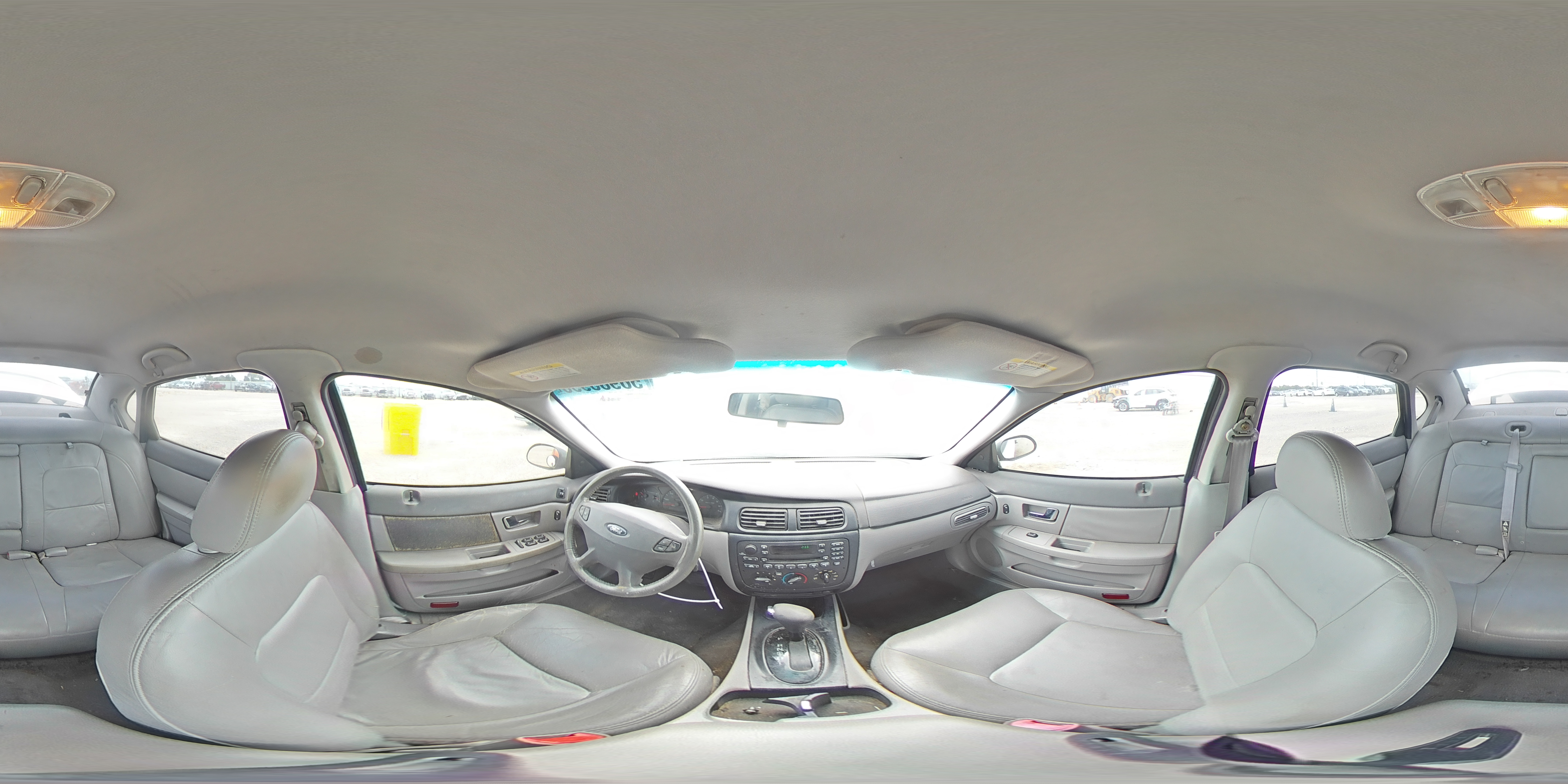 2002 Ford Taurus Ses White vin: 1FAFP55SX2A110652