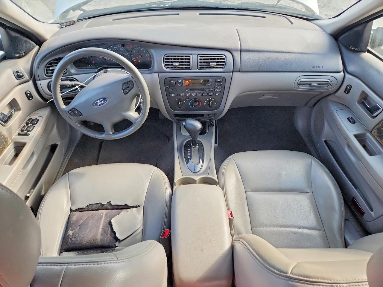 2003 Ford Taurus Ses White vin: 1FAFP55SX3A105713
