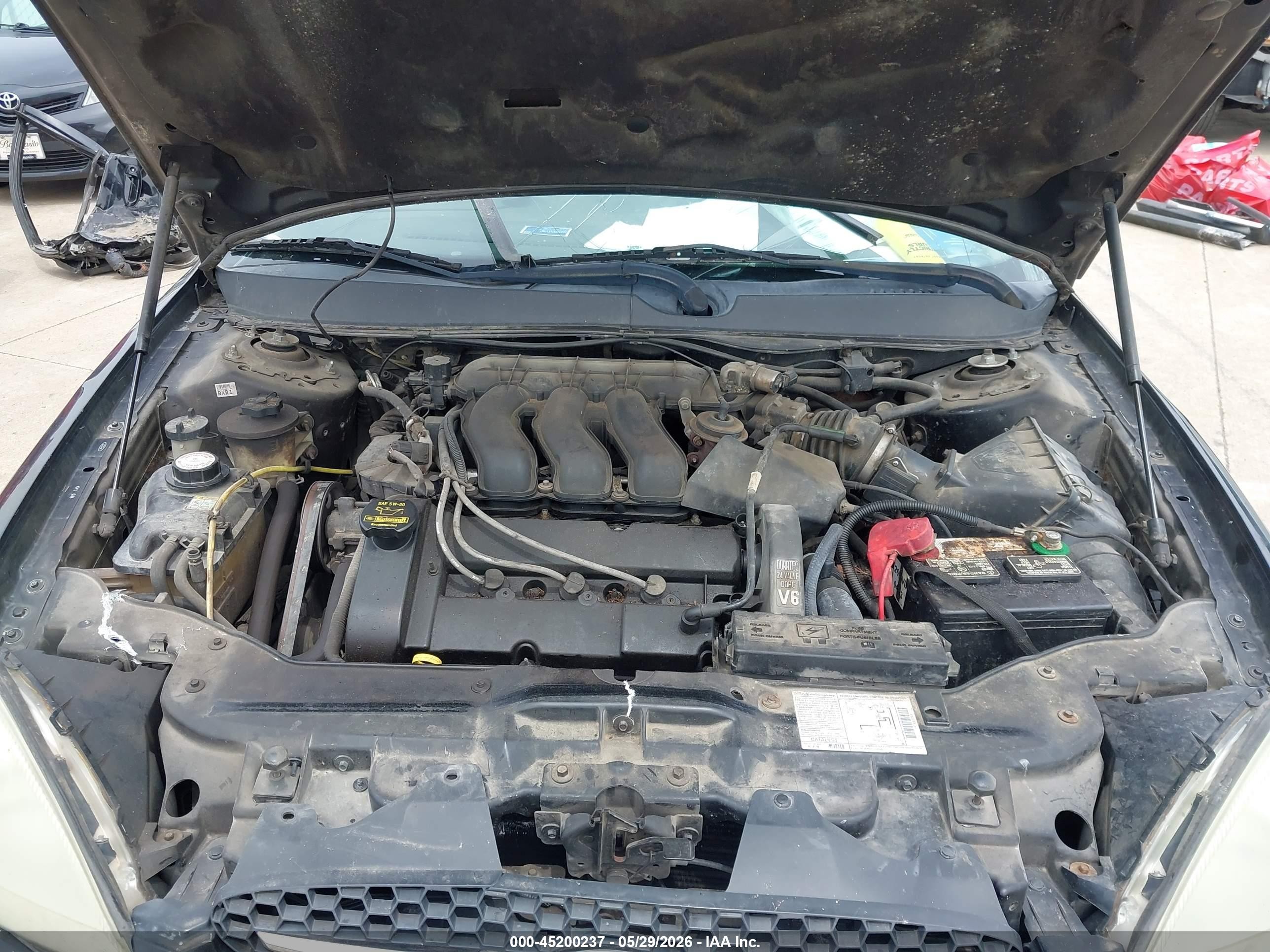 2003 Ford Taurus Ses Black vin: 1FAFP55SX3A196272