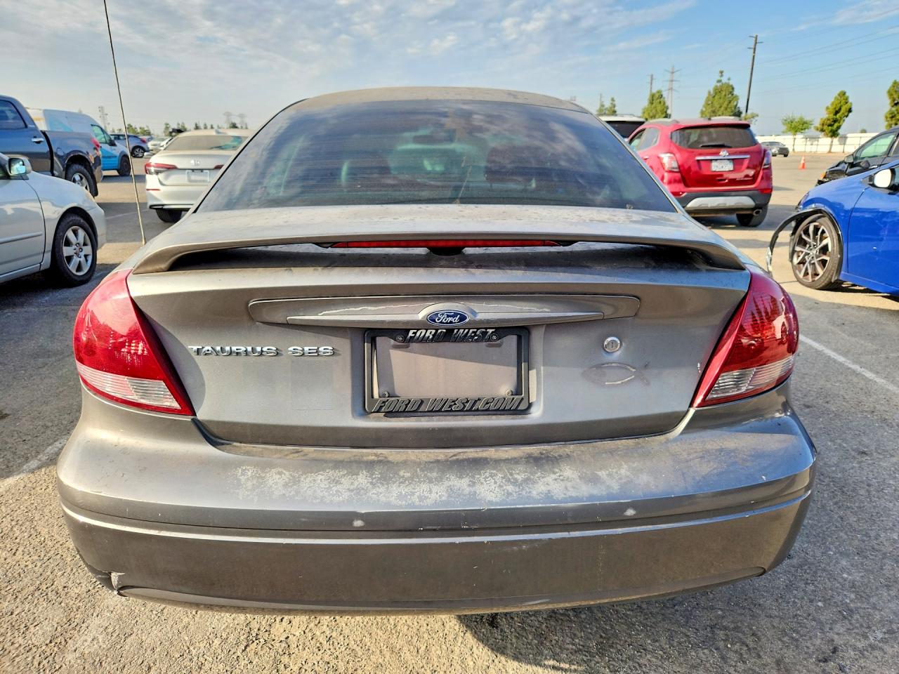 2004 Ford Taurus Ses Gray vin: 1FAFP55SX4G197470