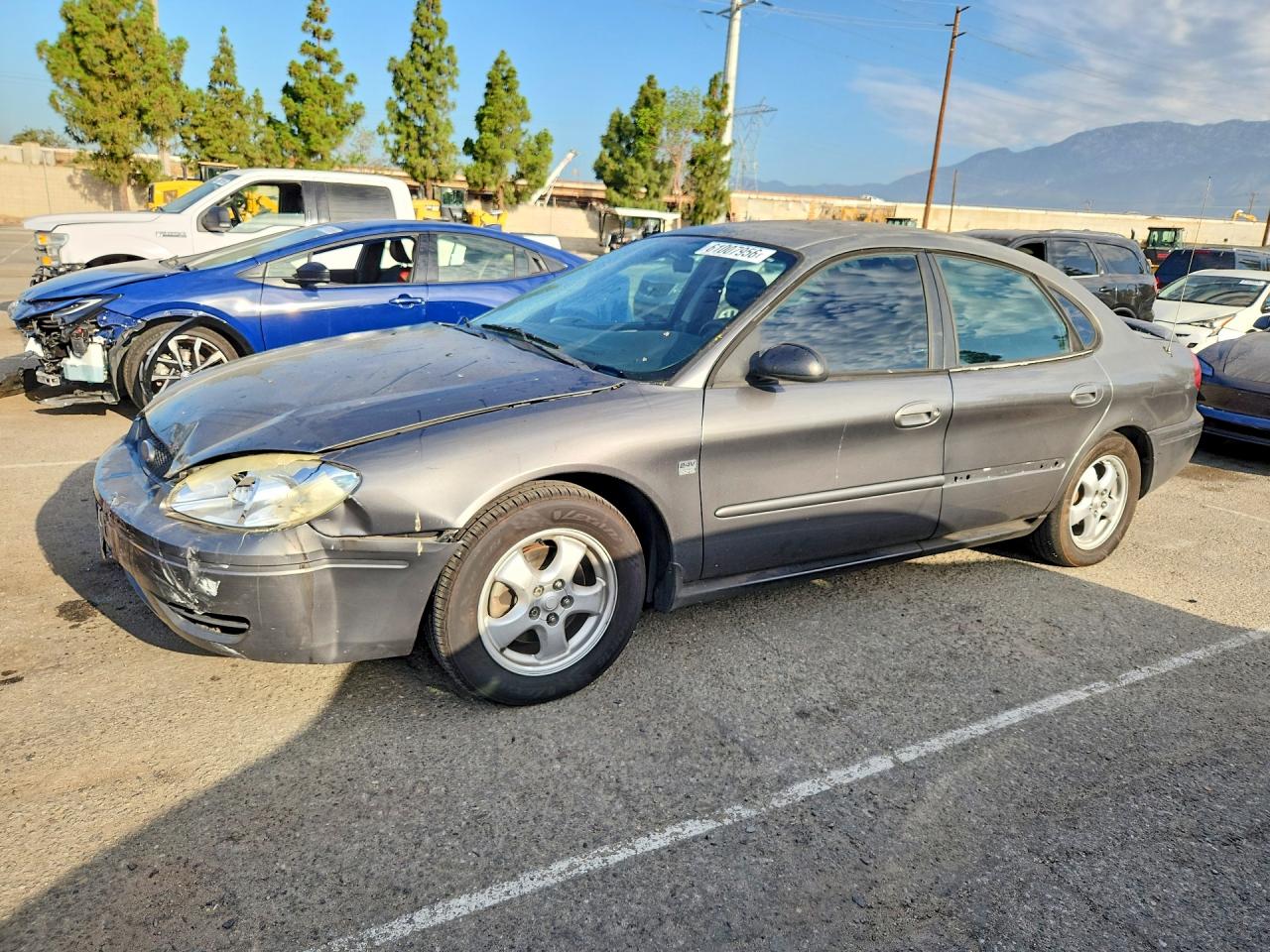 2004 Ford Taurus Ses Gray vin: 1FAFP55SX4G197470