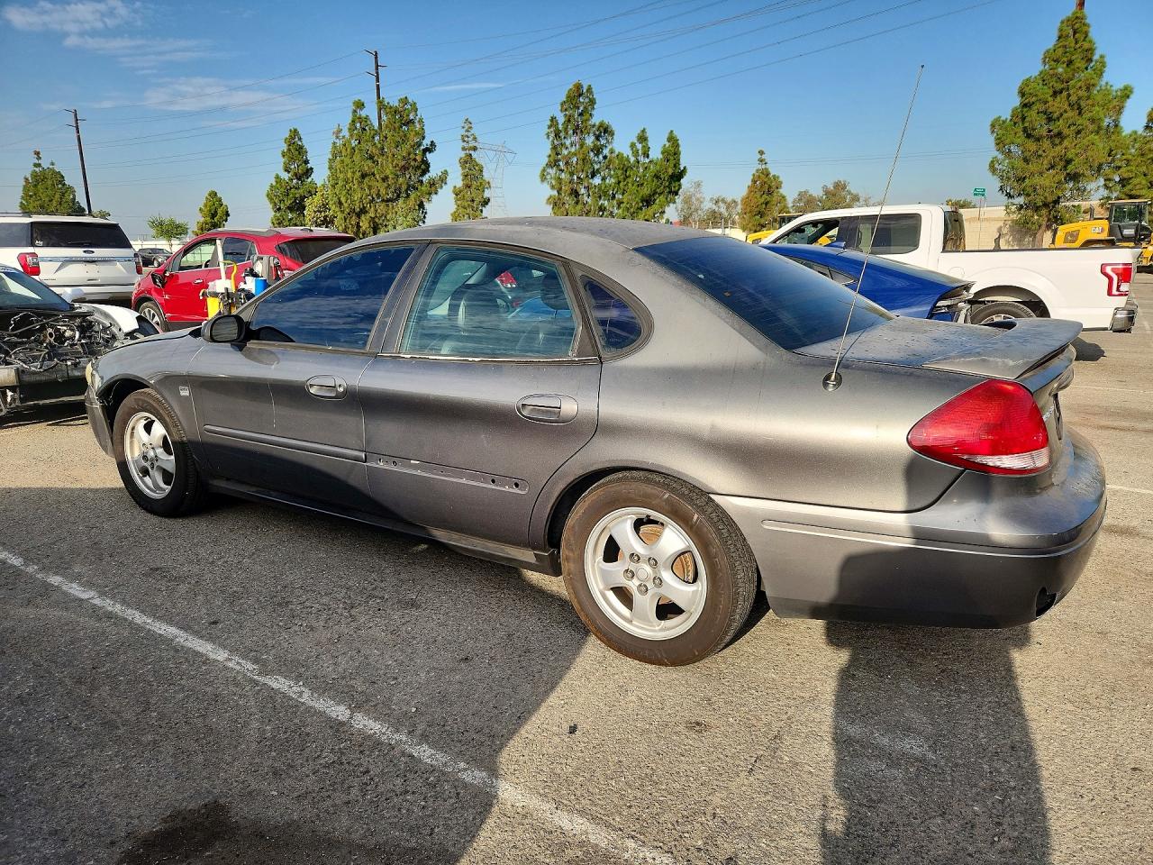 2004 Ford Taurus Ses Gray vin: 1FAFP55SX4G197470
