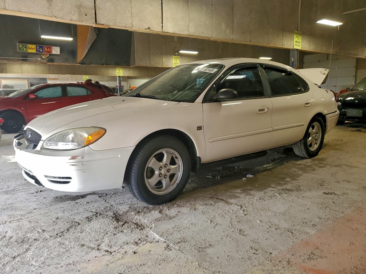 2004 Ford Taurus Ses White vin: 1FAFP55SX4G198120