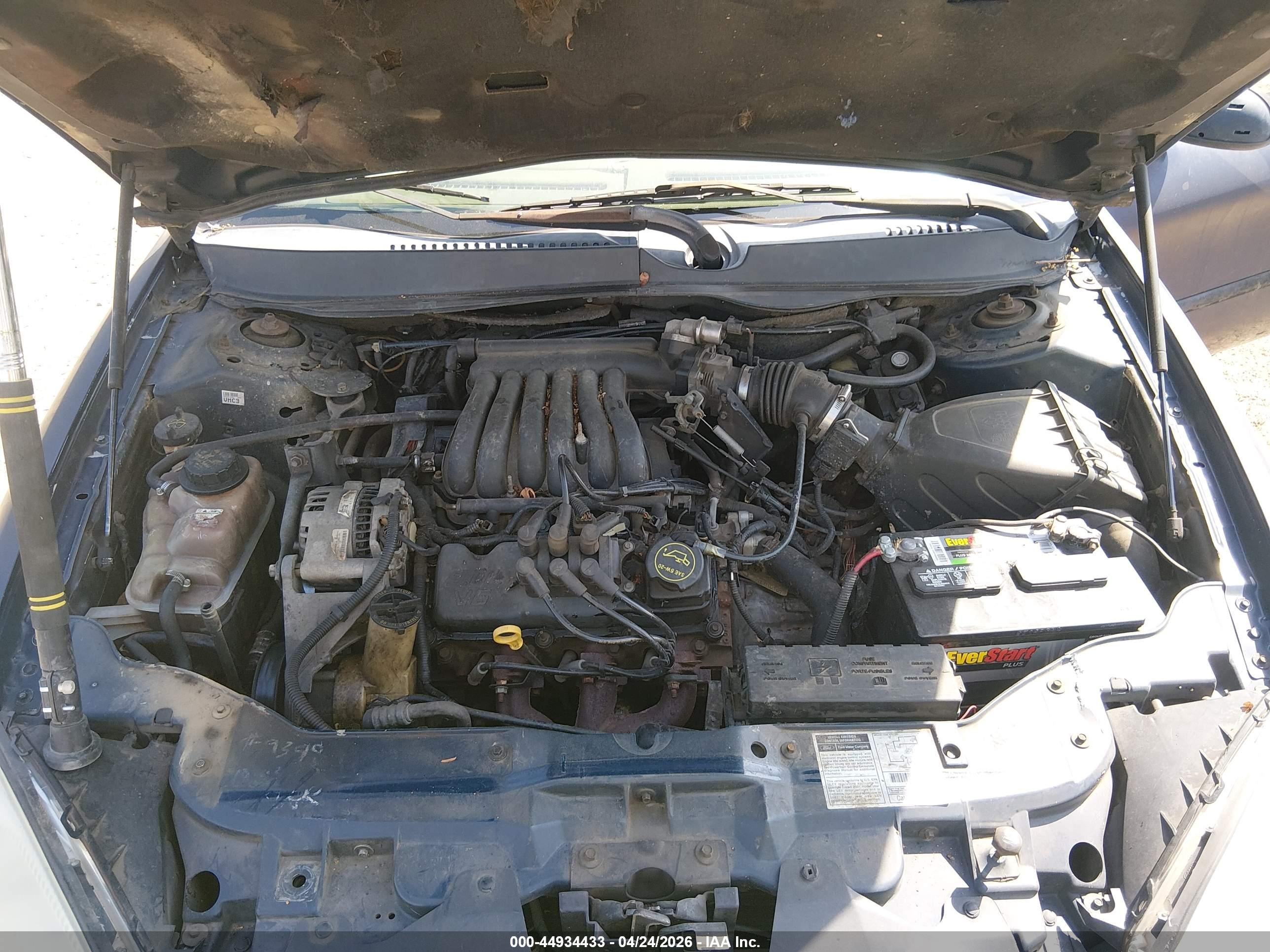 2001 Ford Taurus Ses Blue vin: 1FAFP55U01A125810