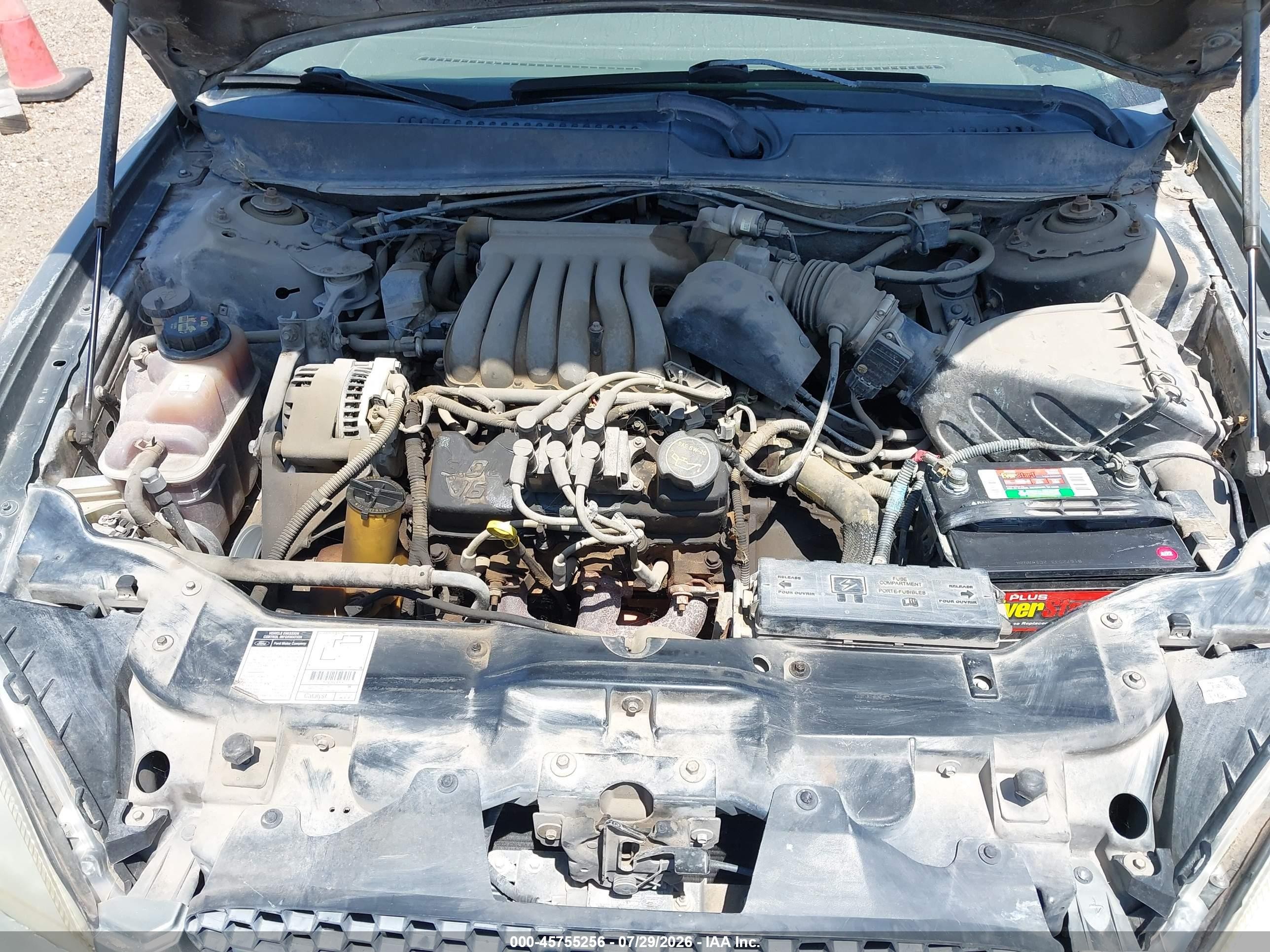 2001 Ford Taurus Ses Gray vin: 1FAFP55U01G189522