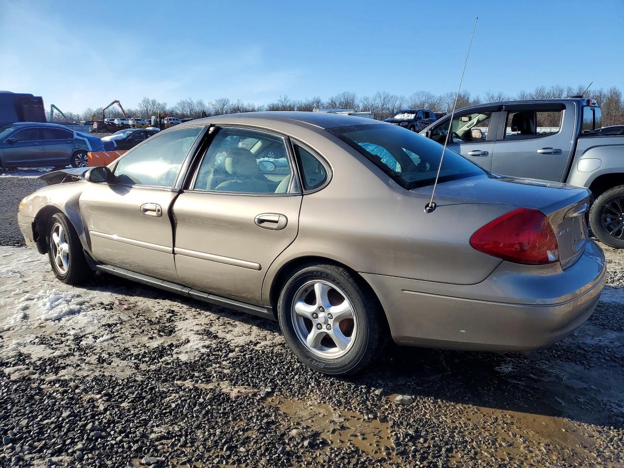 2002 Ford Taurus Ses Beige vin: 1FAFP55U02A133357