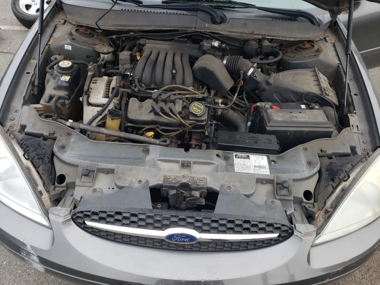 2002 Ford Taurus Ses Gray vin: 1FAFP55U02A196202