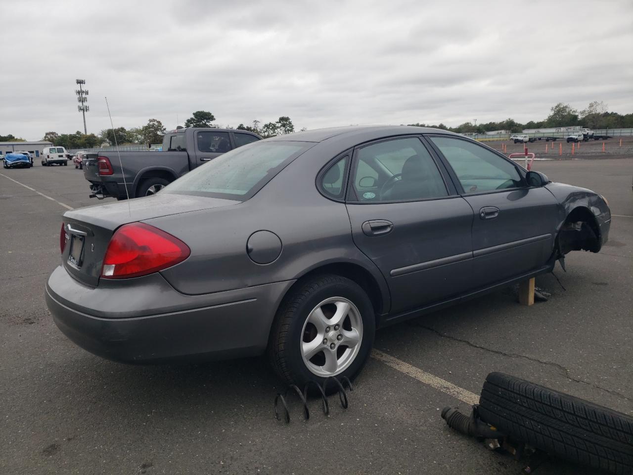 2002 Ford Taurus Ses Gray vin: 1FAFP55U02A196202