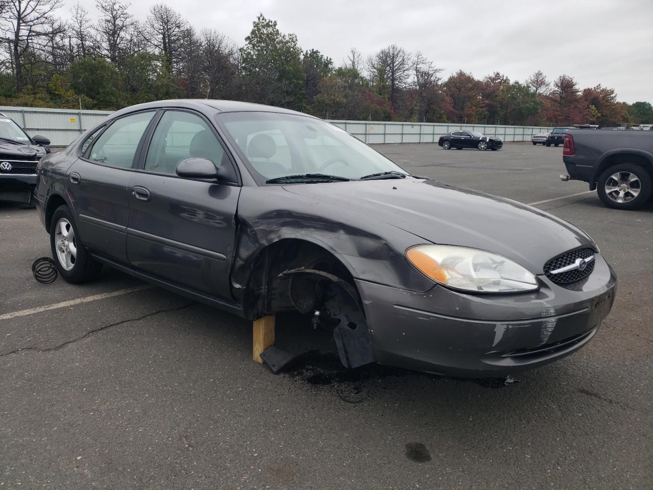 2002 Ford Taurus Ses Gray vin: 1FAFP55U02A196202