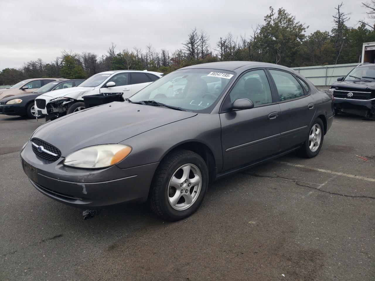 2002 Ford Taurus Ses Gray vin: 1FAFP55U02A196202