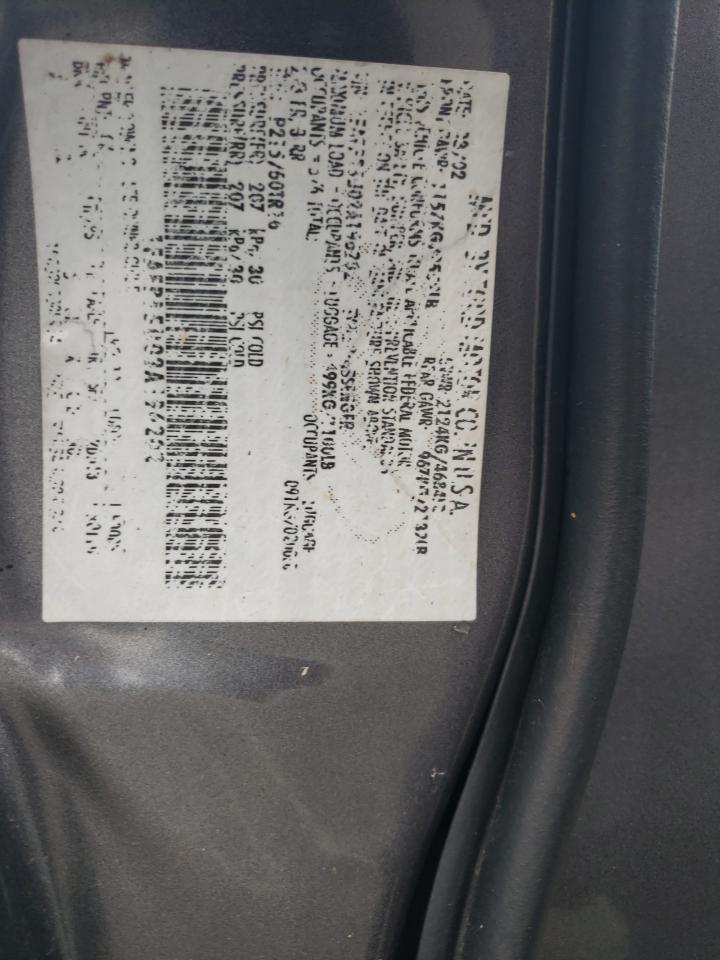 2002 Ford Taurus Ses Gray vin: 1FAFP55U02A196202